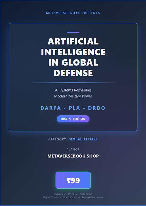 AI + defence (DARPA, PLA, DRDO)