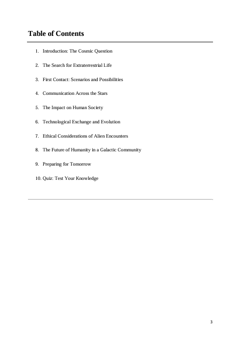 Humanity and the Alien Future