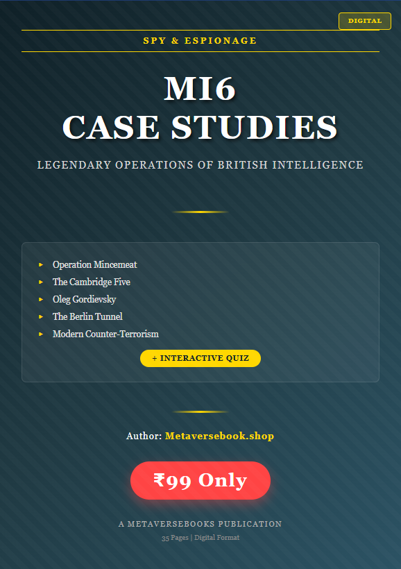 MI6 case studies