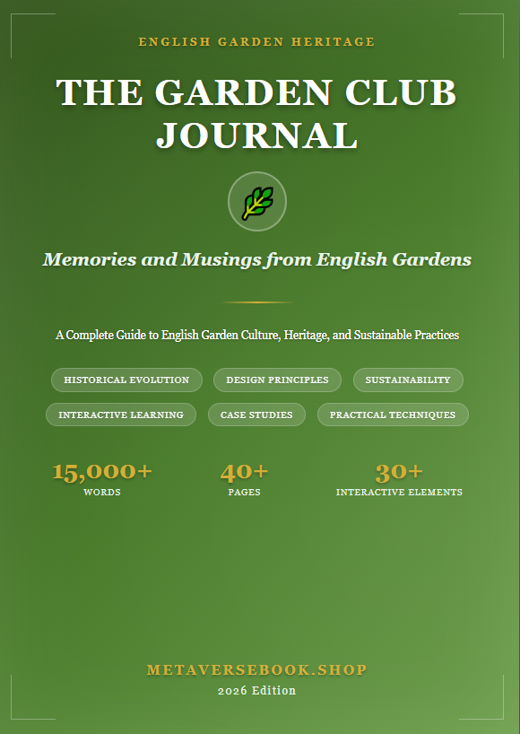 The Garden Club Journal: Memories and Musings from English Gardens