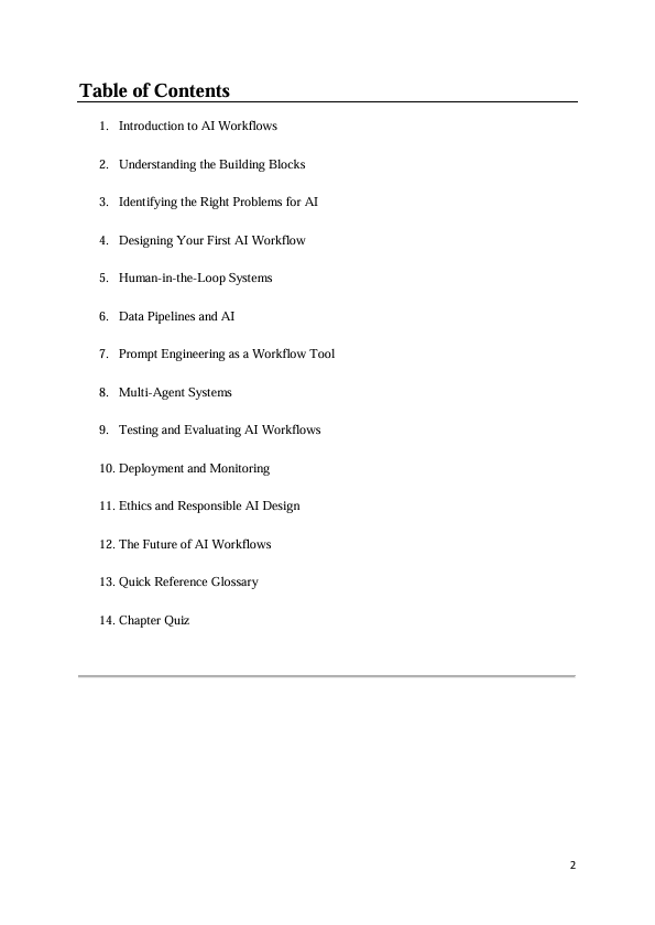 Designing AI Workflows
