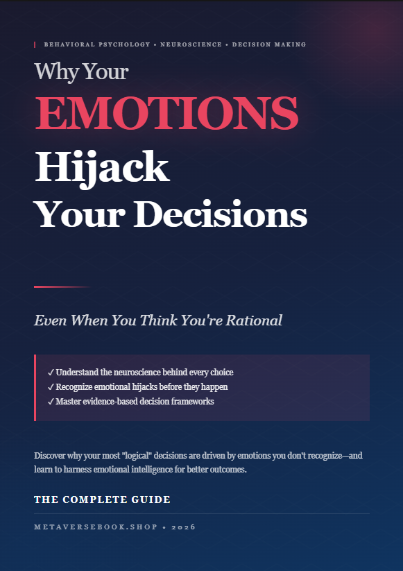 Why Your Emotions Hijack Your Decisions (Even When You Think You’re Rational)