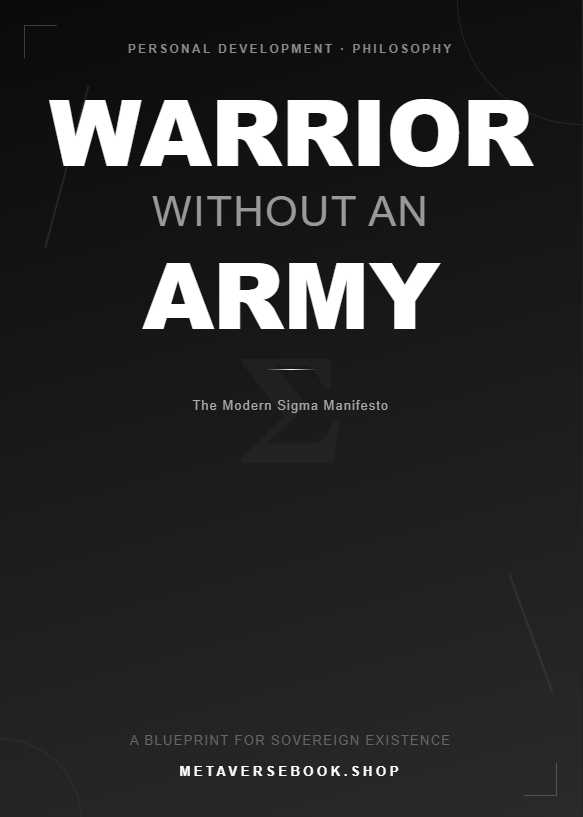Warrior Without an Army - The Modern Sigma Manifesto