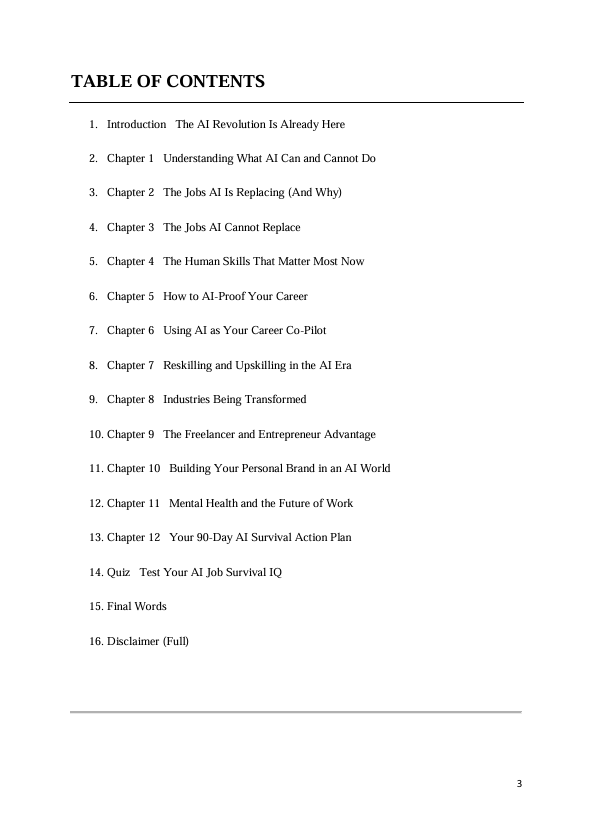 The AI Job Survival Guide