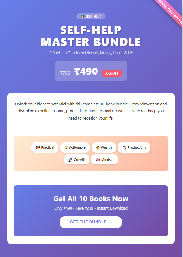SELF-HELP MASTER BUNDLE