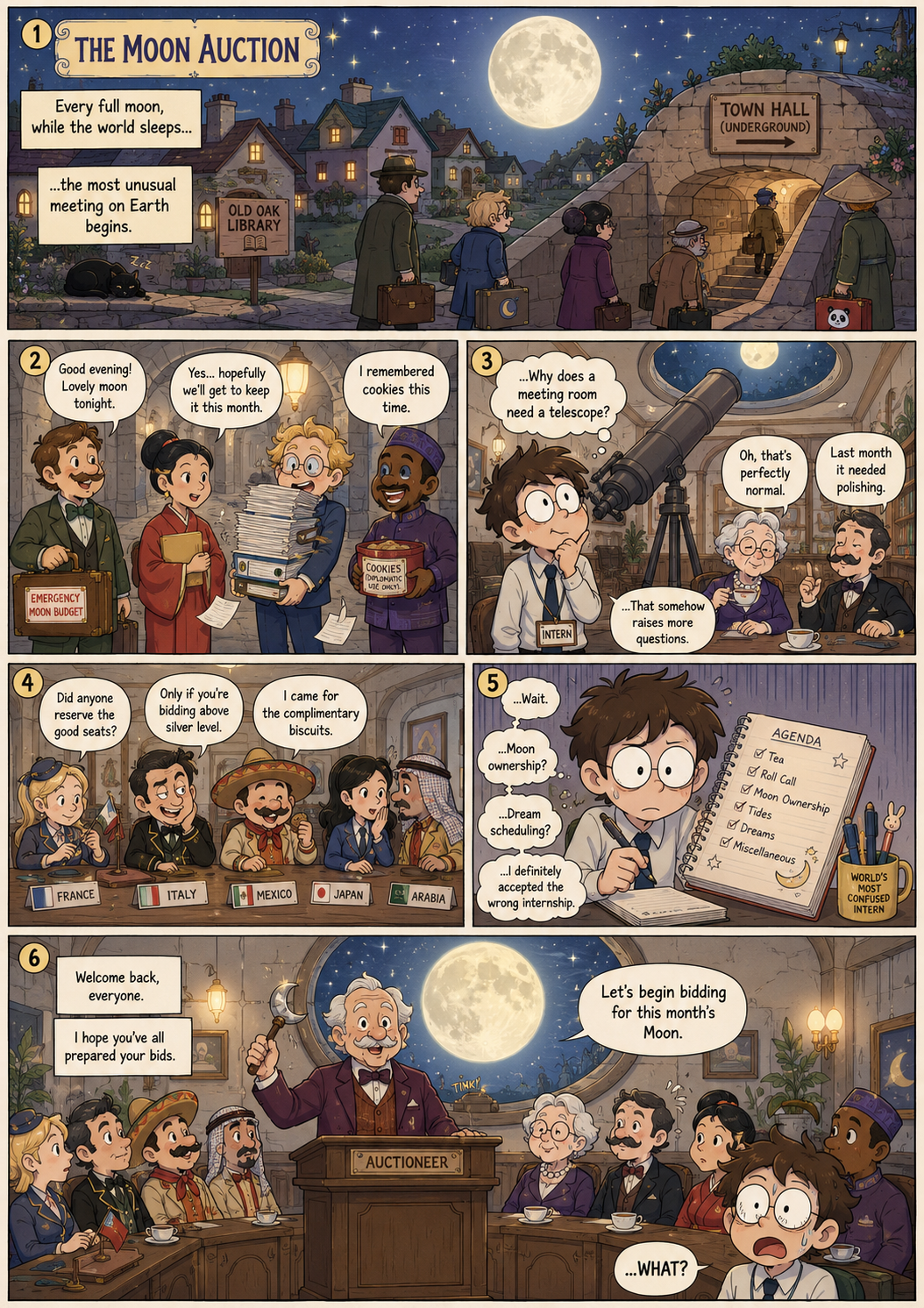 The Moon Auction