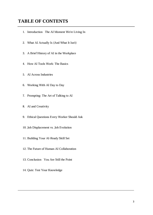 Working Alongside AI