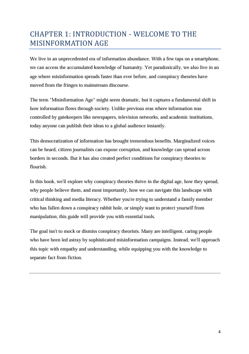 The Misinformation Age