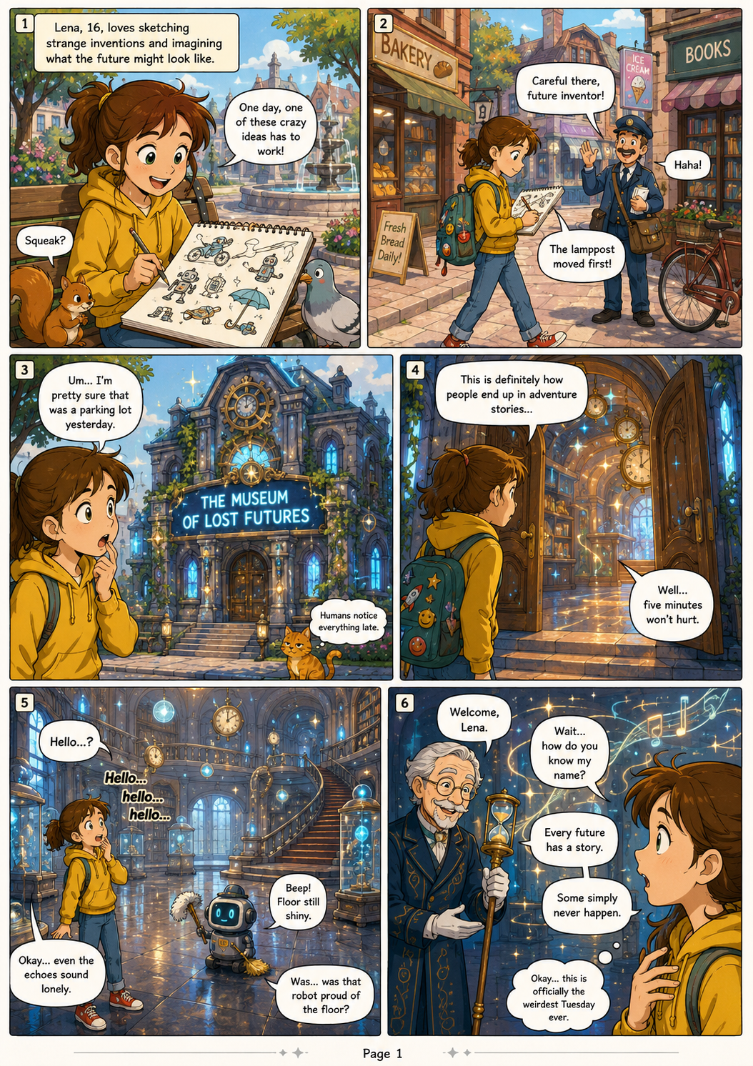 The Museum of Lost Futures