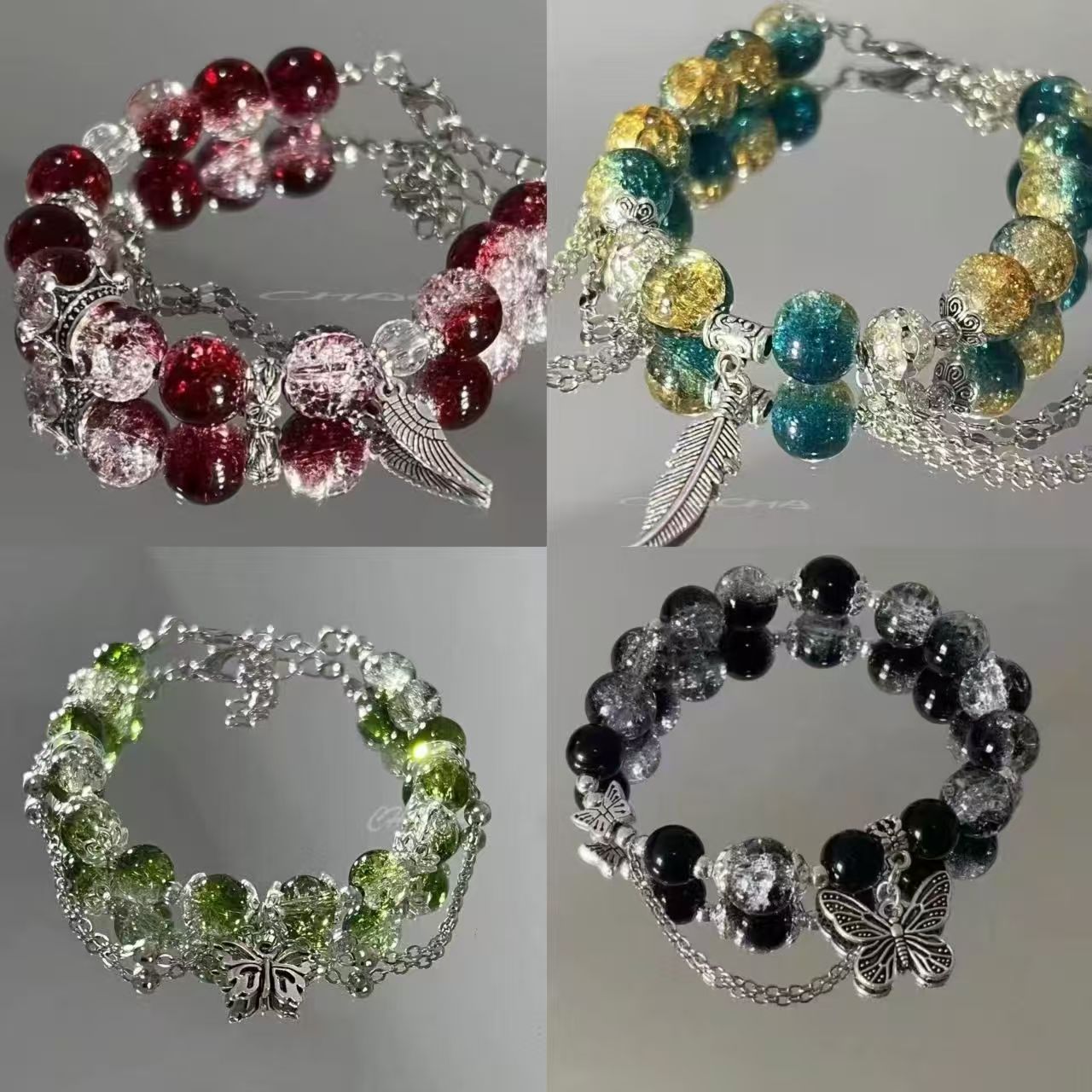 lucky bags-Colorful Bracelets random 10luckybags(20pcs of bracelets),20luckybags (40pcs)