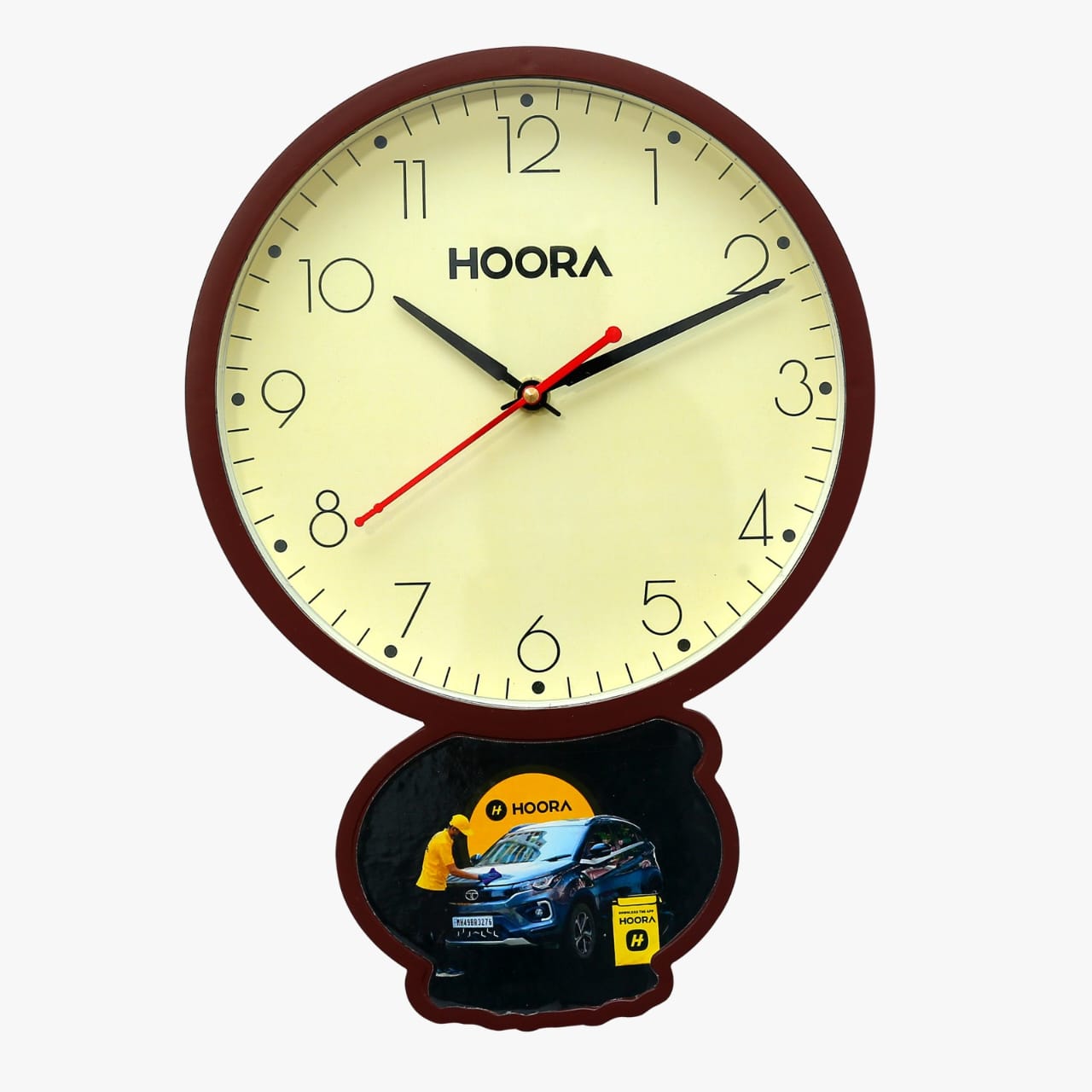 Plastic wall clock (with special ad)