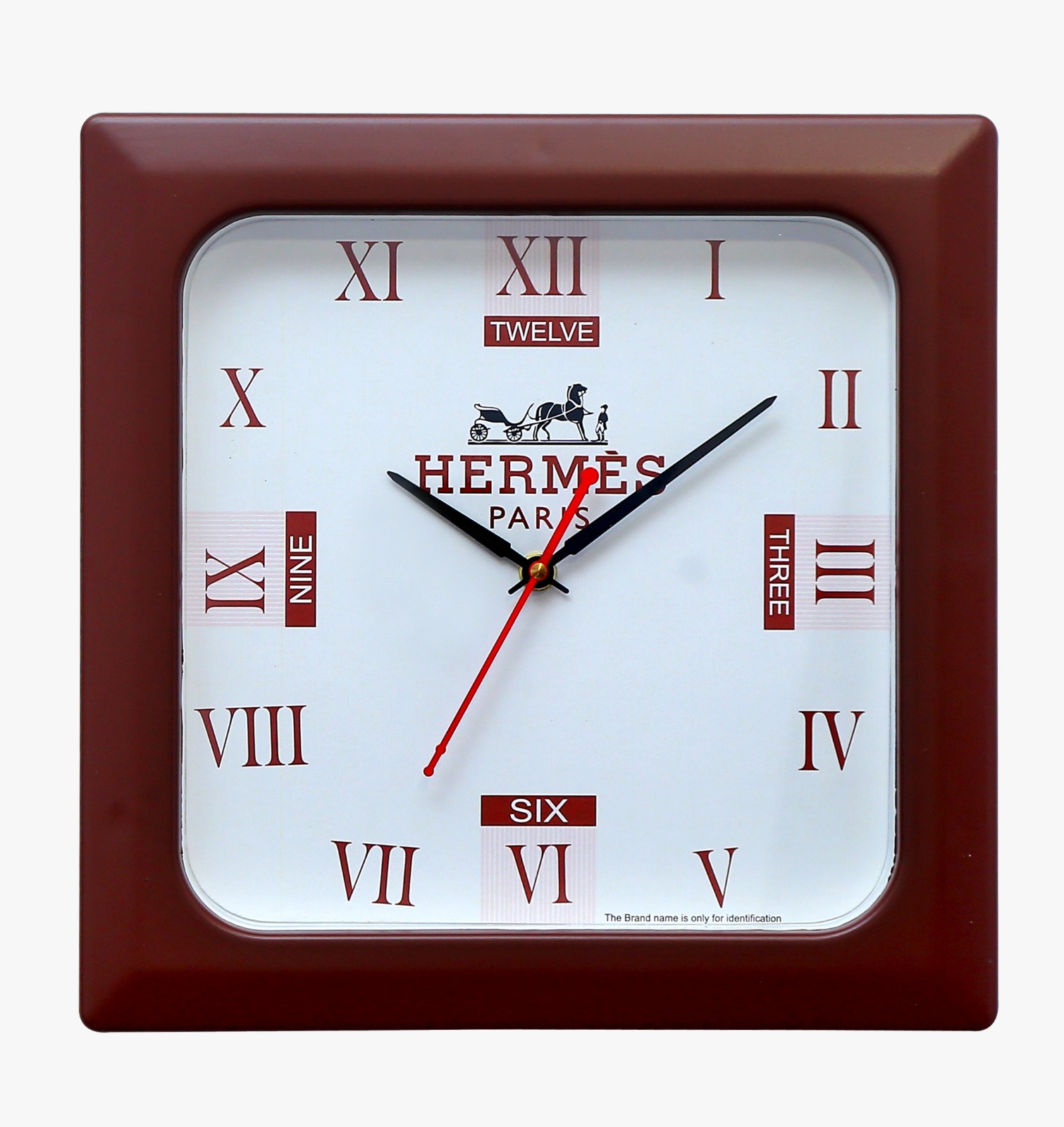 Square wall clock