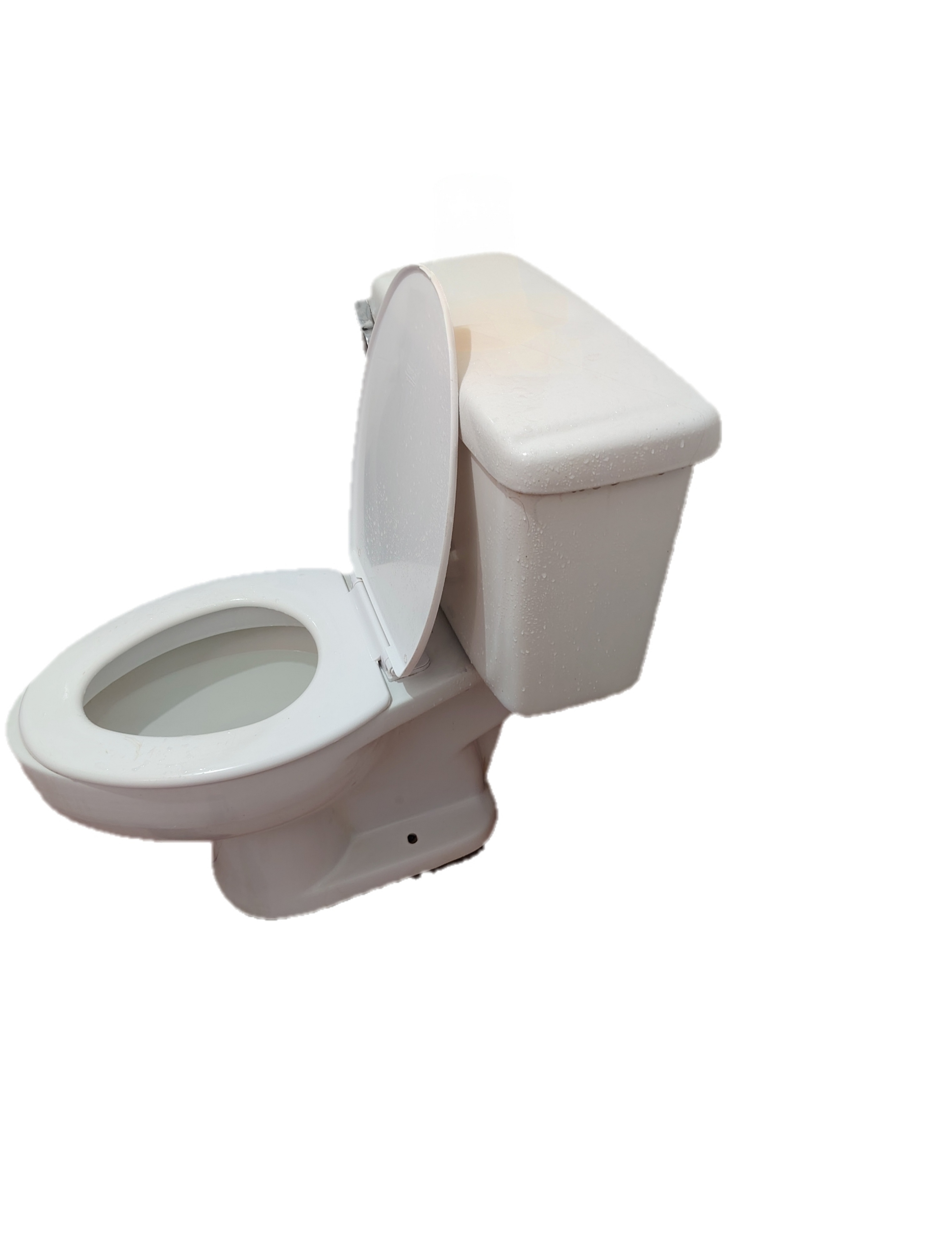 Modern Two-Piece White Ceramic Toilet 