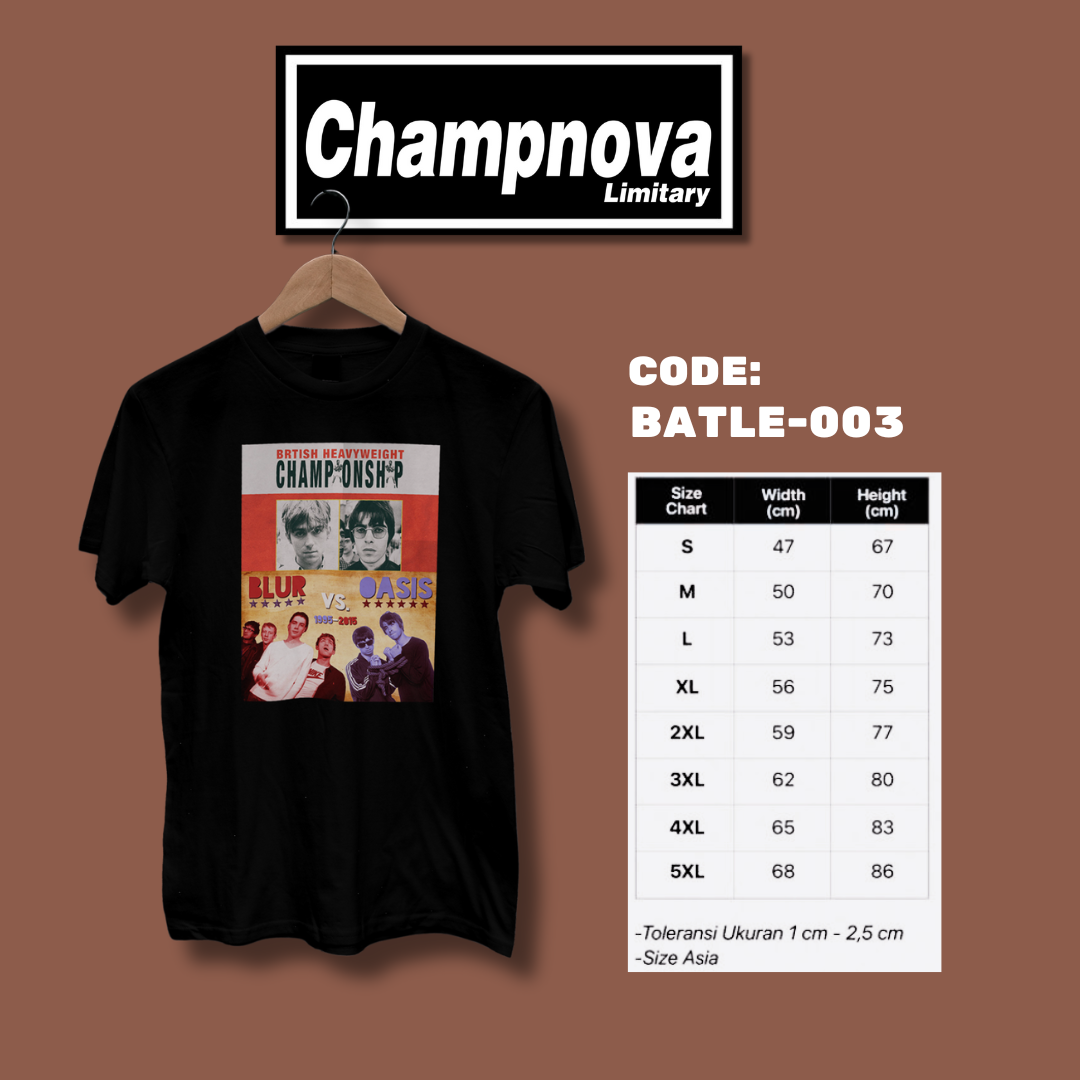 Magazine Britpop Championship T-Shirt (PO)
