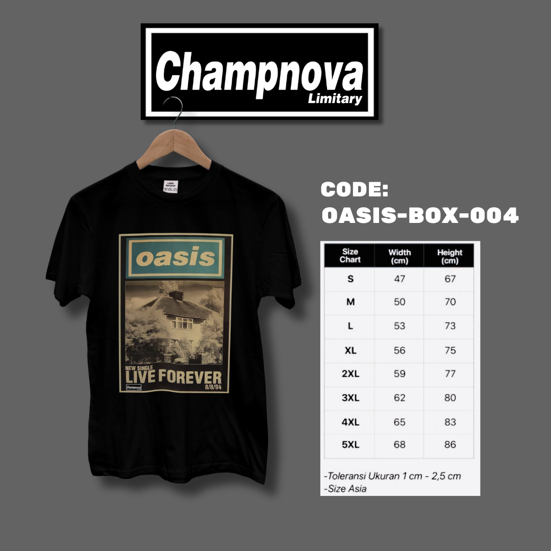 Oasis Live Forever T-Shirt (PO)
