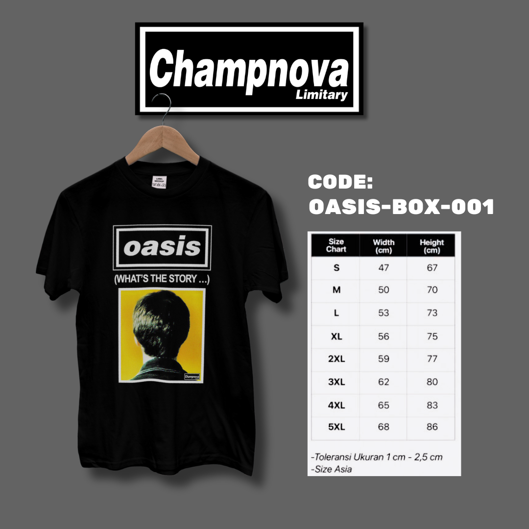 Oasis 'What's The Story' Graphic T-Shirt (PO)