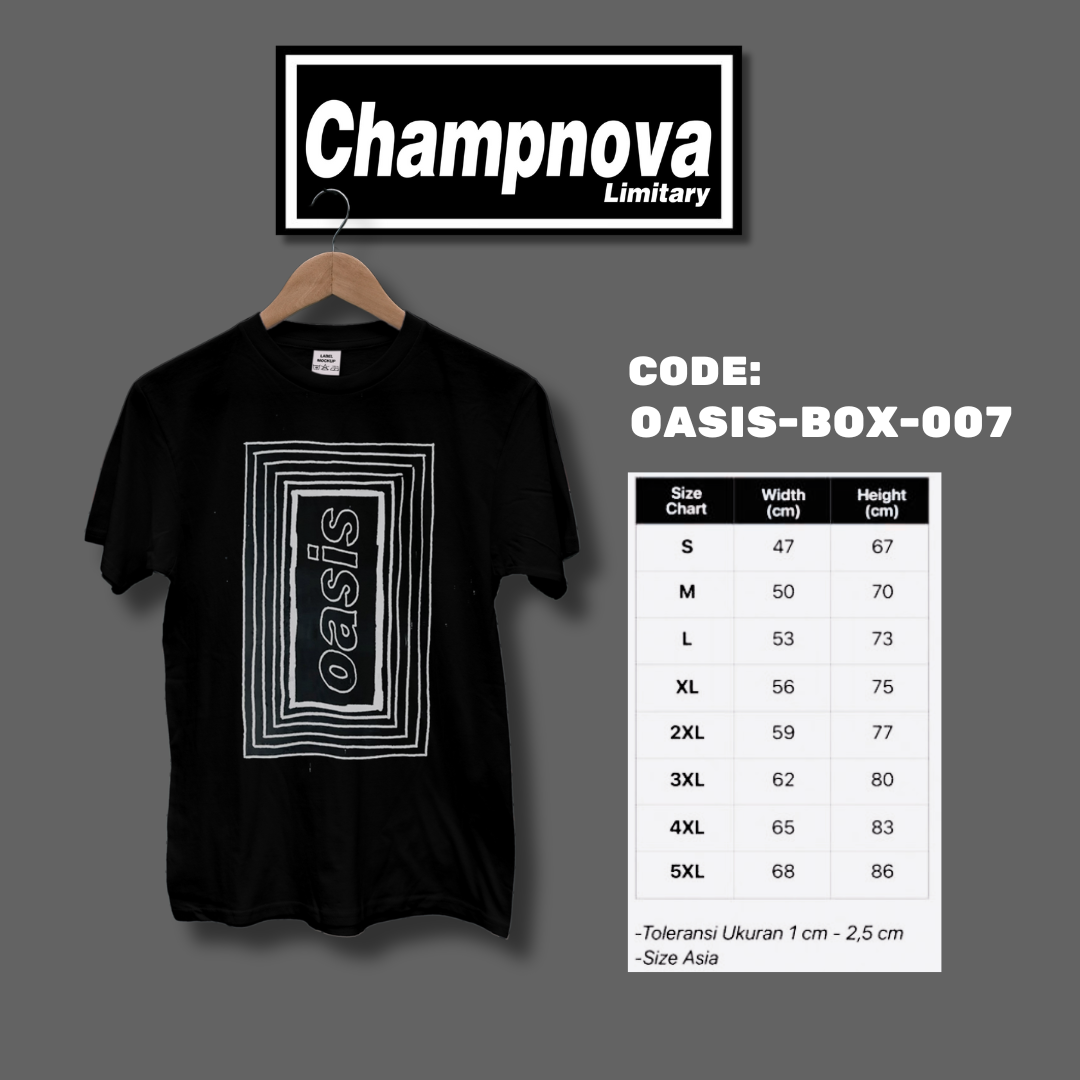 Oasis Box Graphic T-Shirt (PO)
