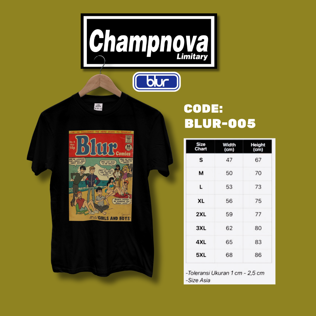 Blur Comics Graphic T-Shirt (PO)