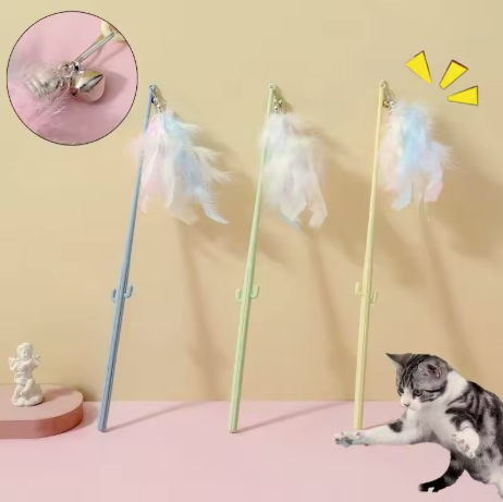 Feather Cat Teaser Wand