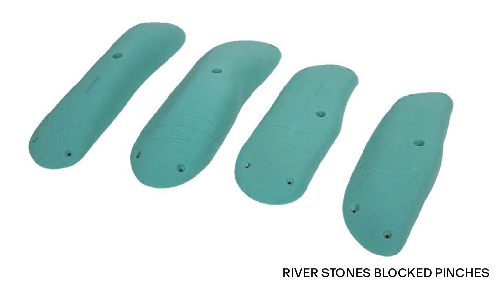 DECOY RIVER STONES BLOCKED PINCHES