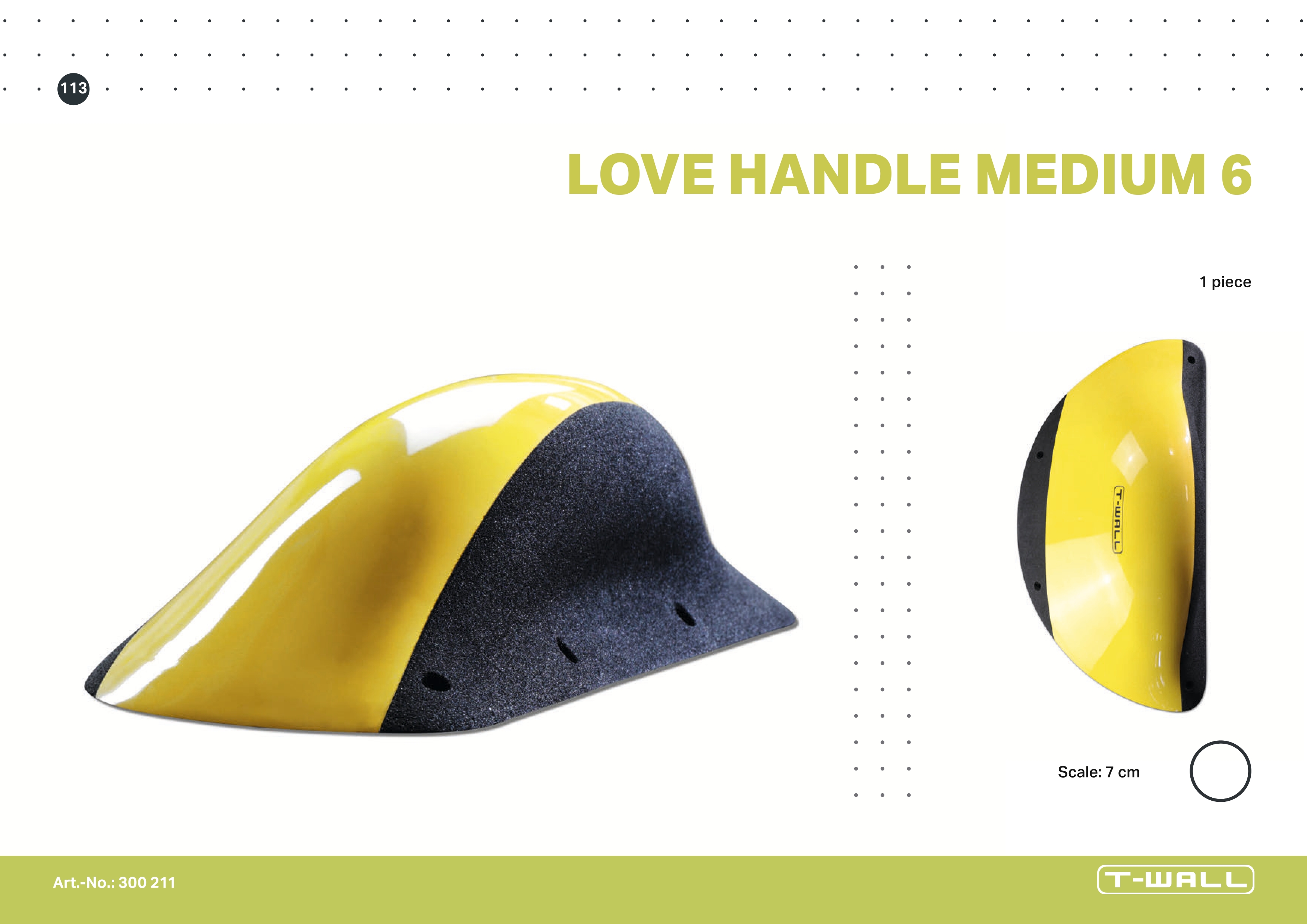 T-WALL LOVE HANDLE MEDIUM 6