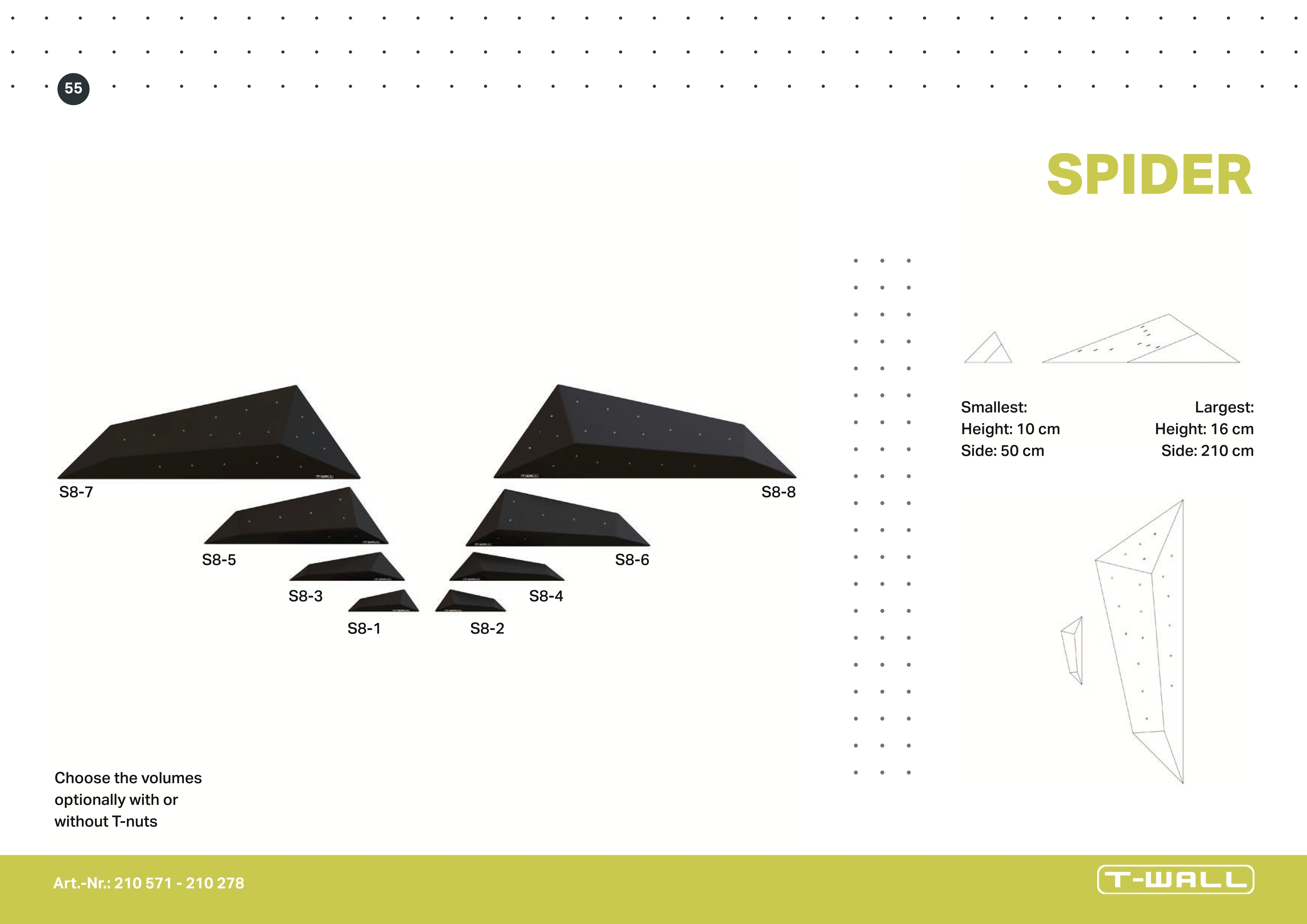 T-WALL CATARI SPIDER S8-1