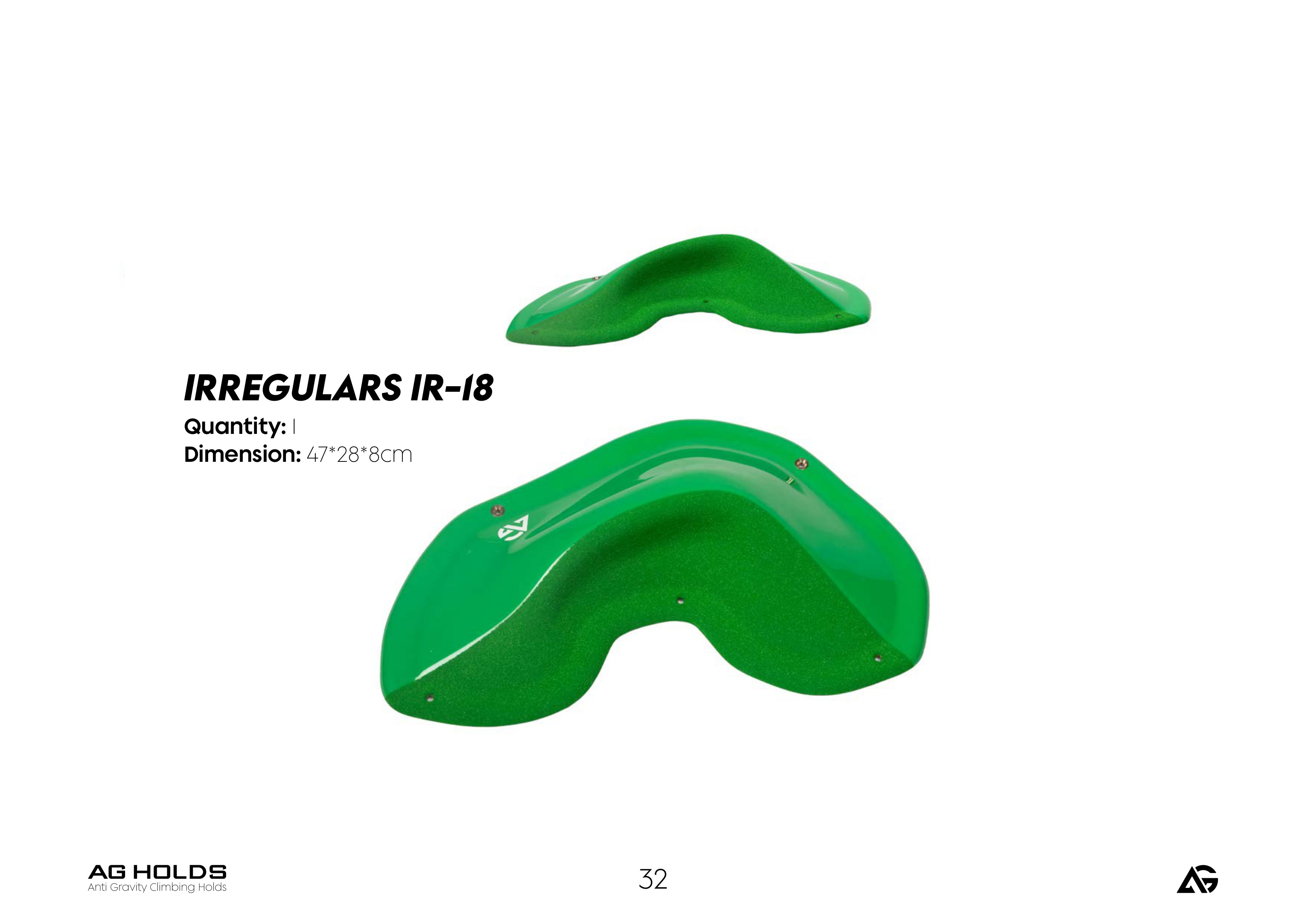 AG HOLDS IRREGULARS IR-18