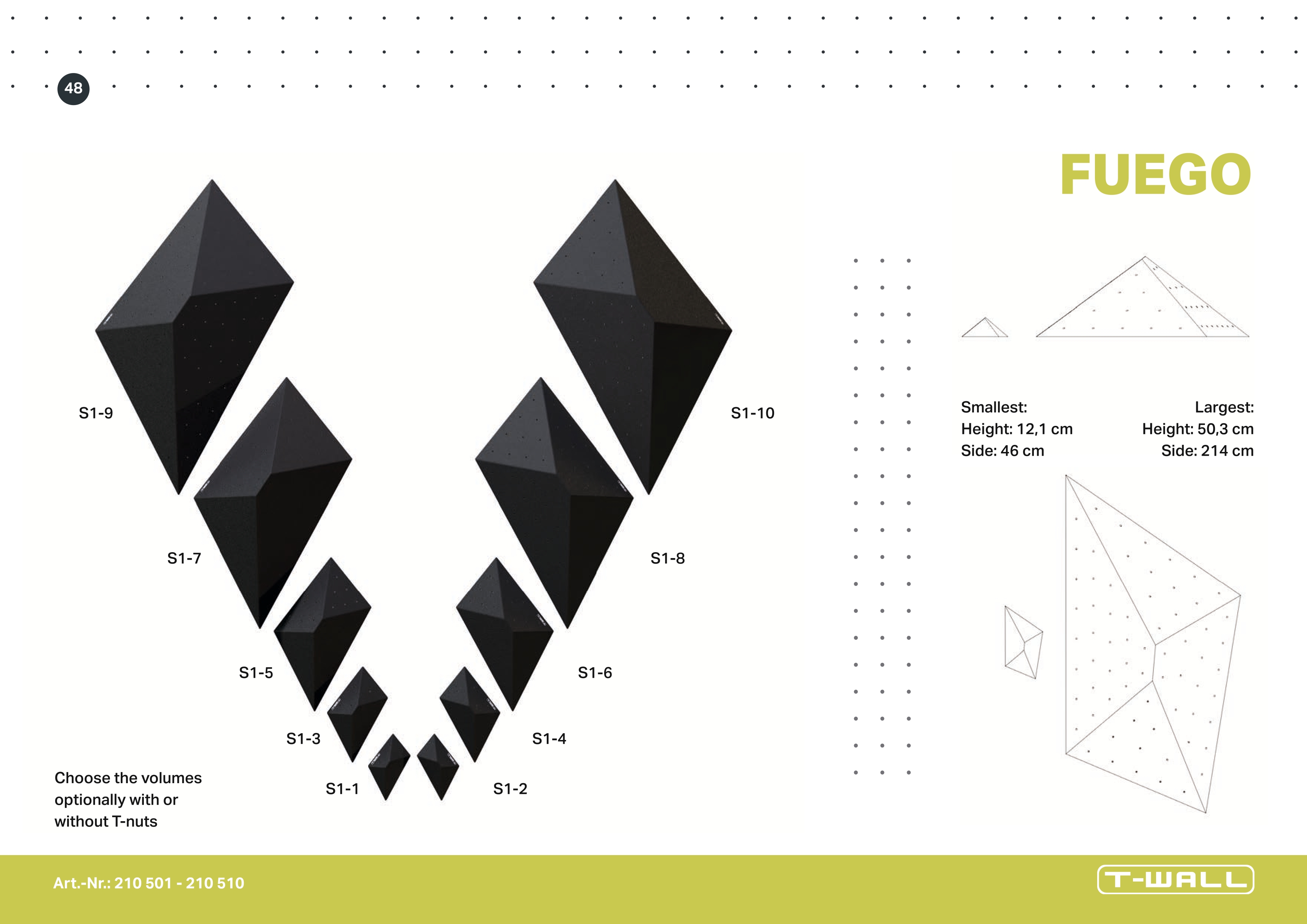 T-WALL CATARI FUEGO S1-6