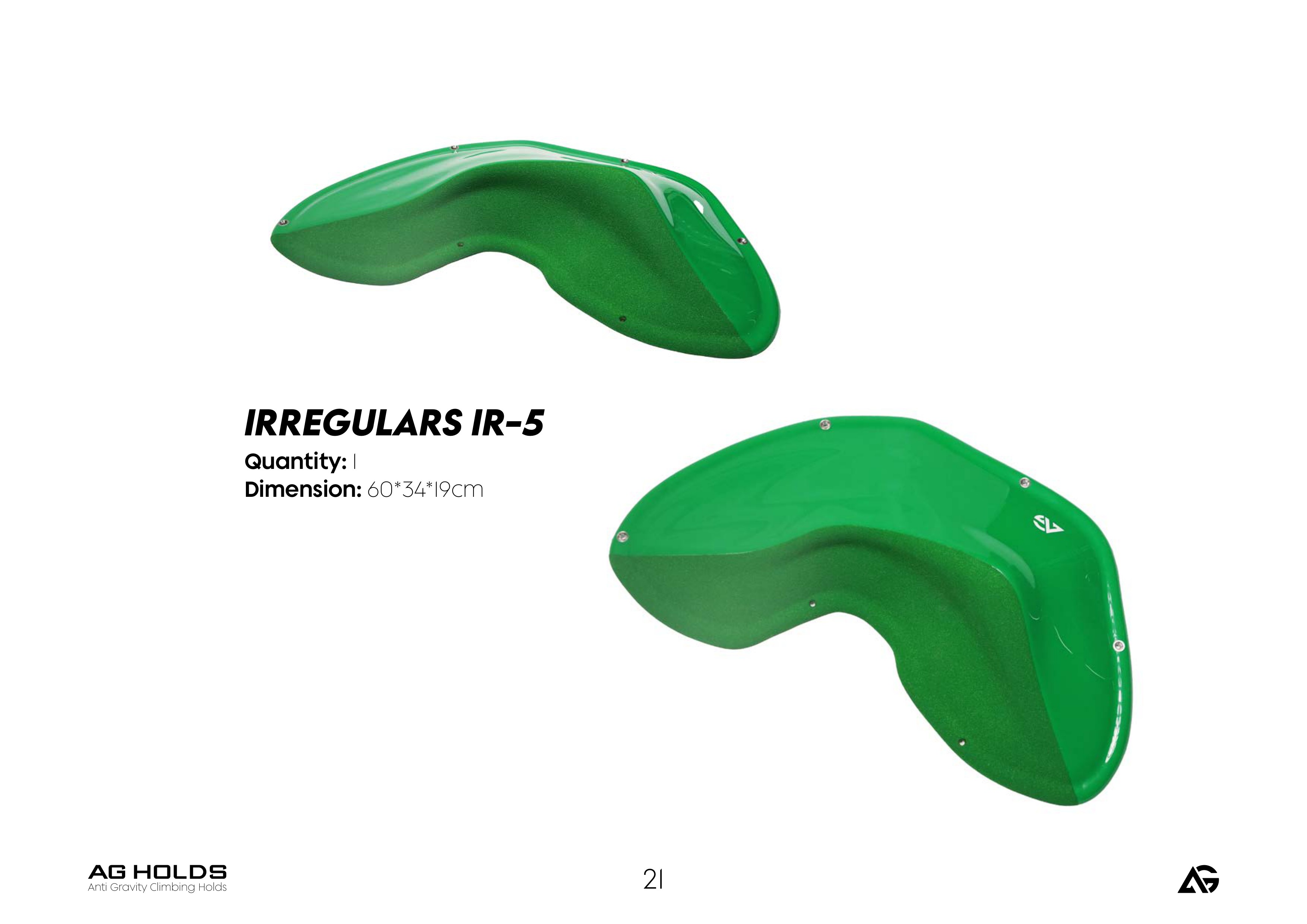 AG HOLDS IRREGULARS IR-6