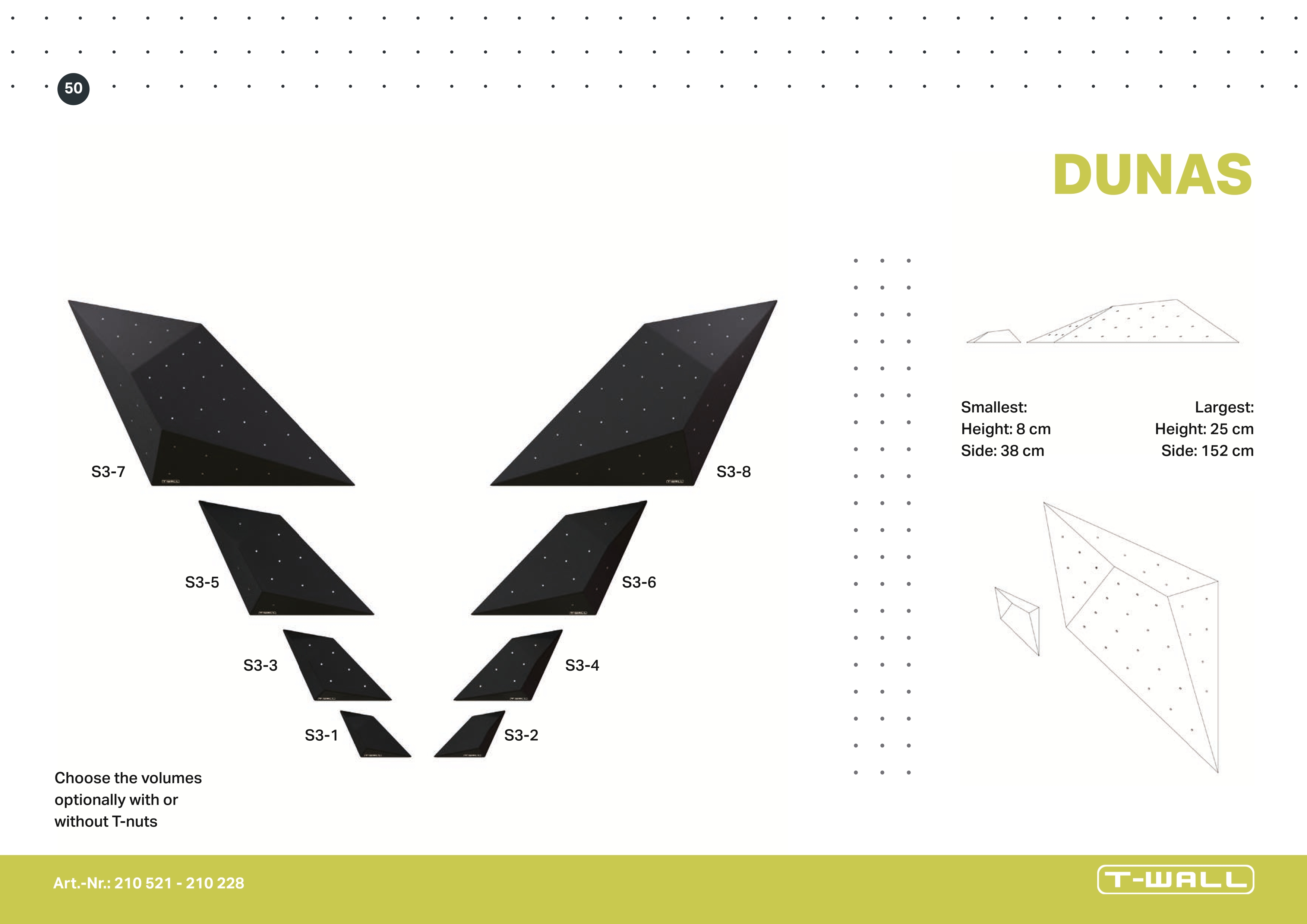 T-WALL CATARI DUNAS S3-6