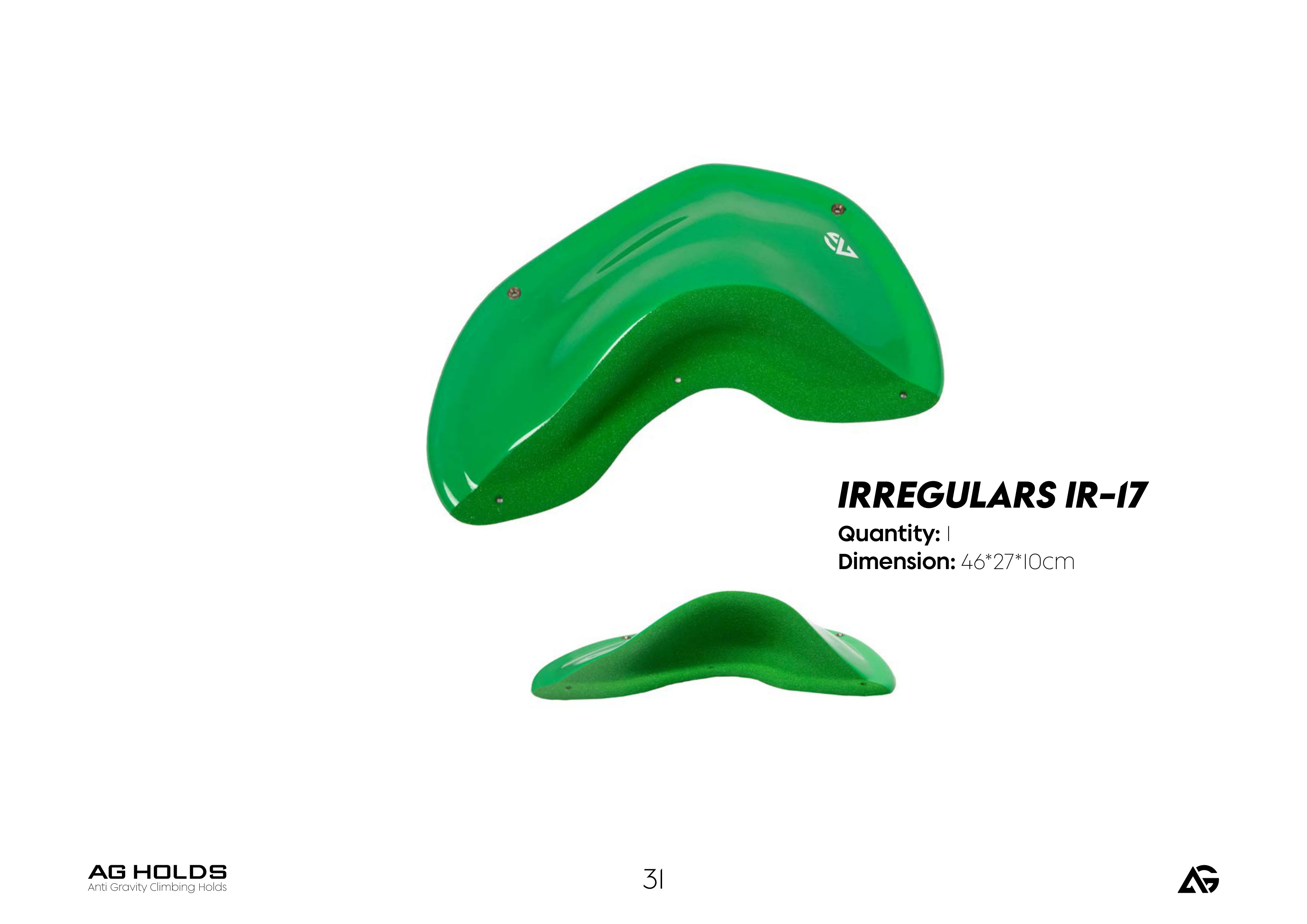 AG HOLDS IRREGULARS IR-17