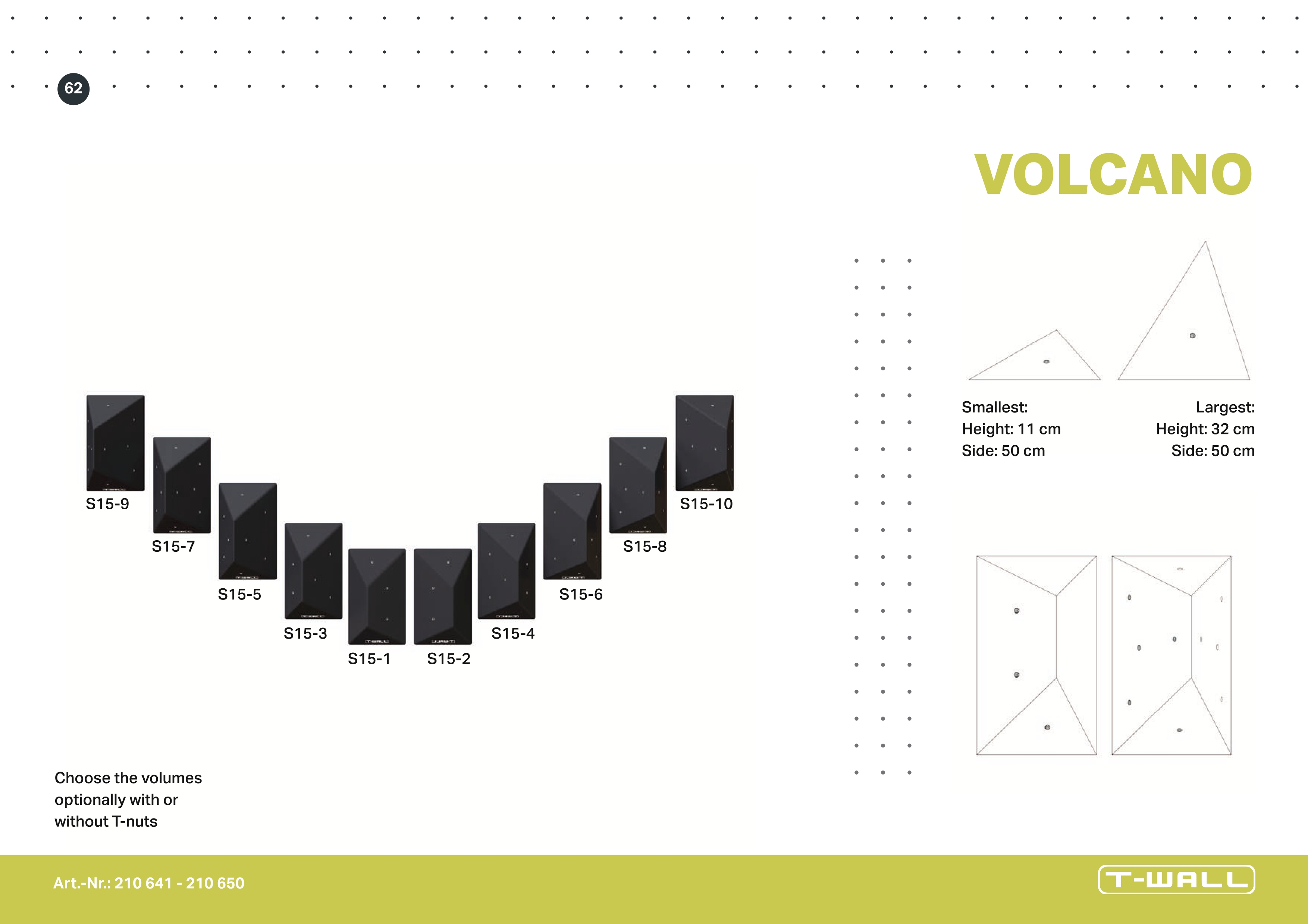 T-WALL CATARI VOLCANO S15-2