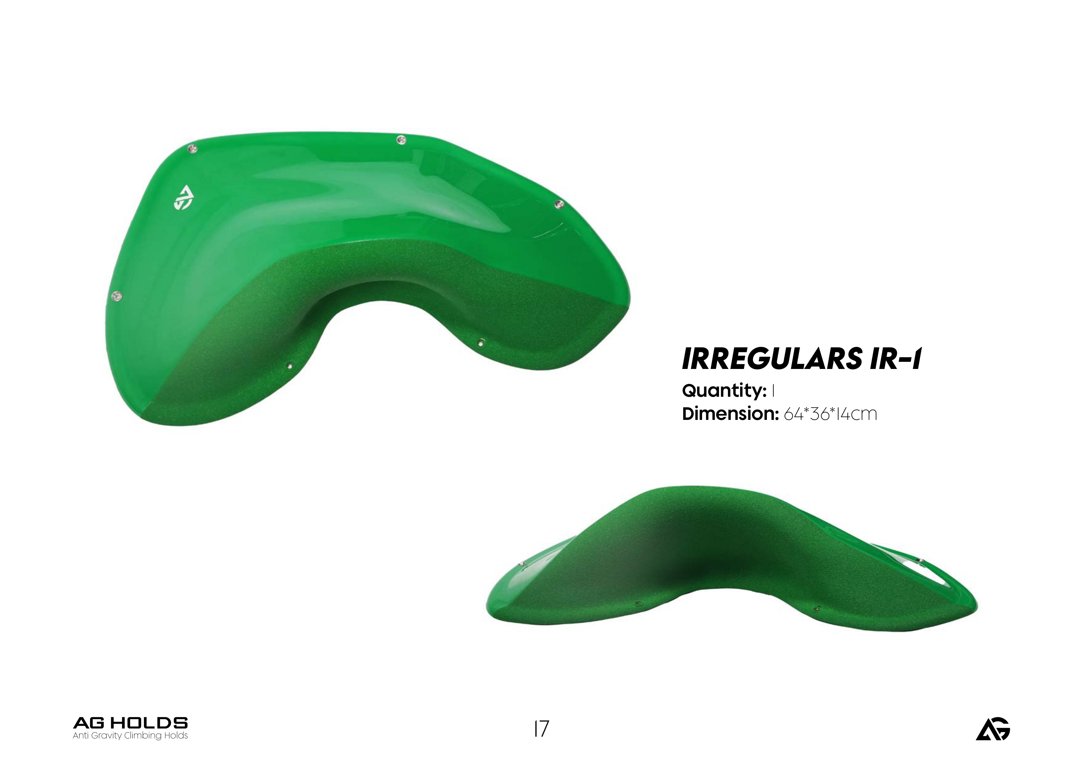 AG HOLDS IRREGULARS IR-1