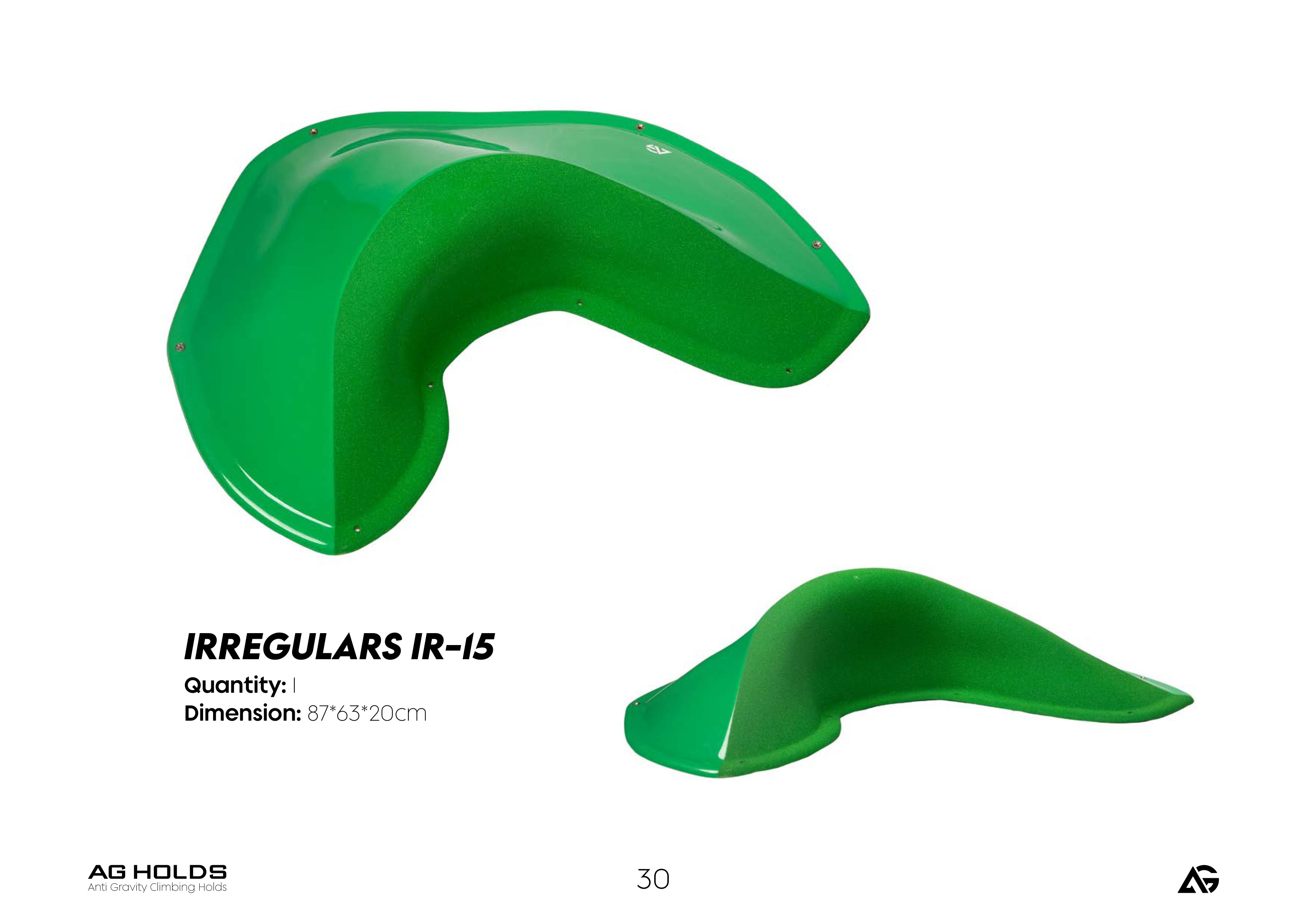 AG HOLDS IRREGULARS IR-15