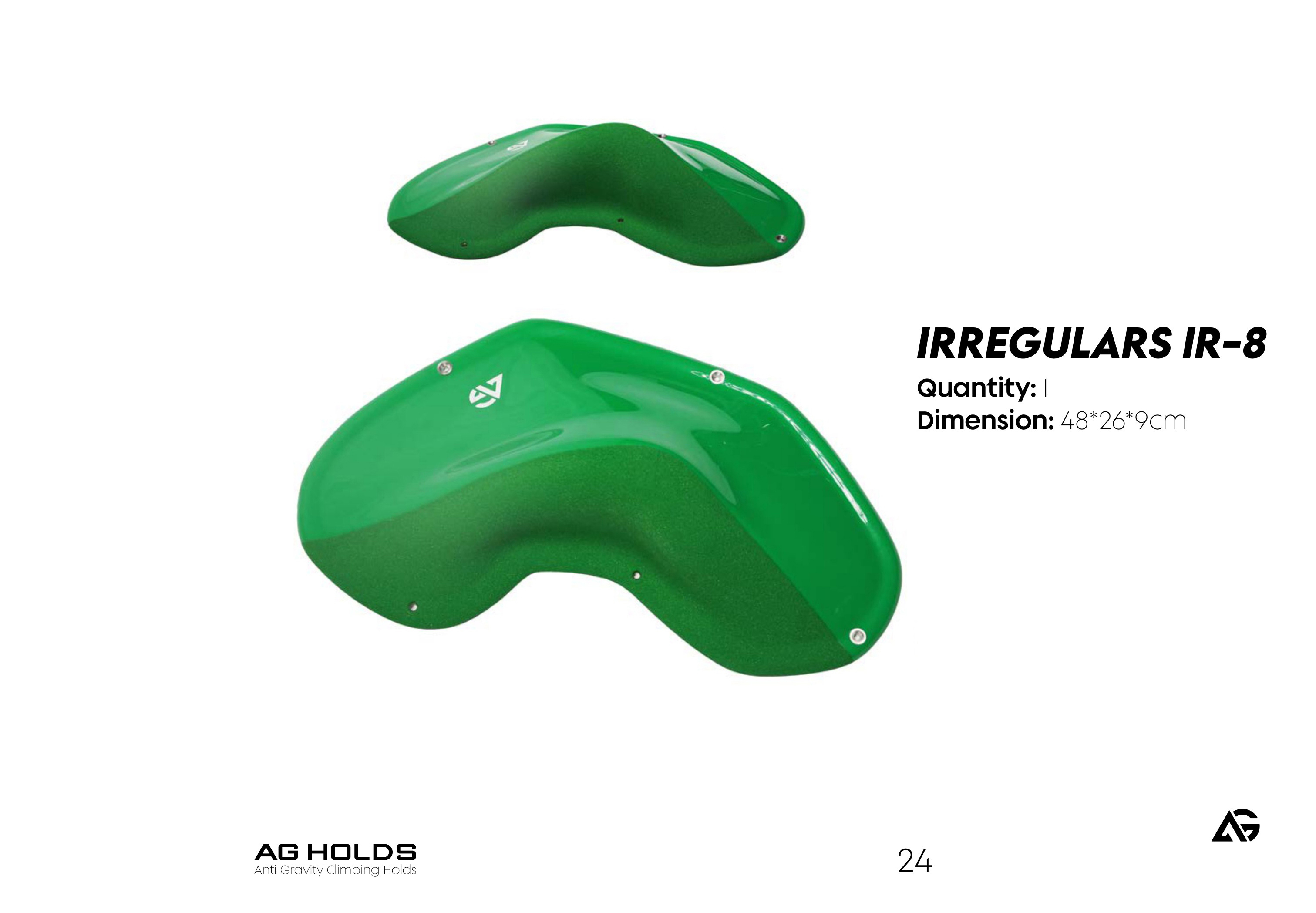 AG HOLDS IRREGULARS IR-8