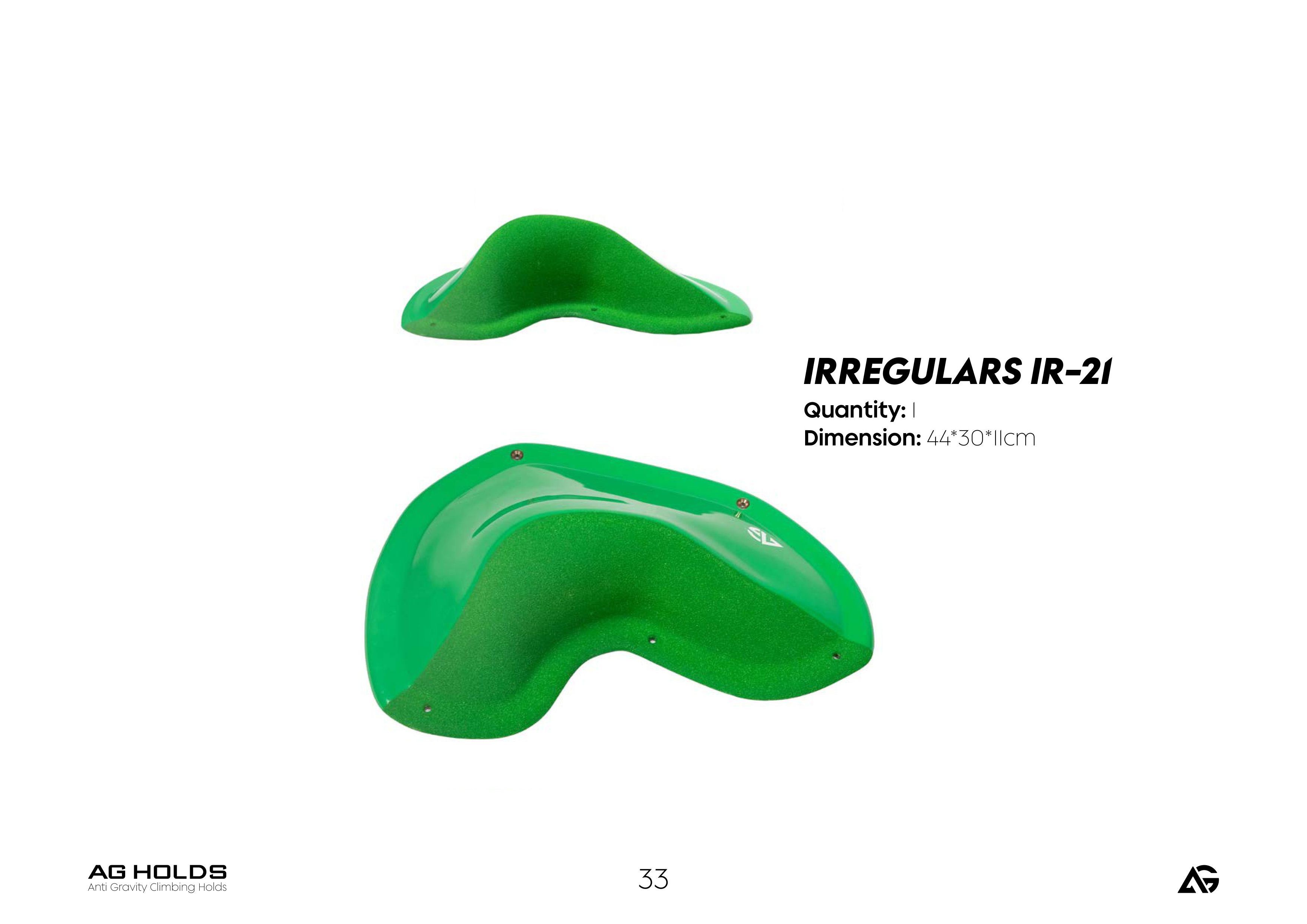 AG HOLDS IRREGULARS IR-21