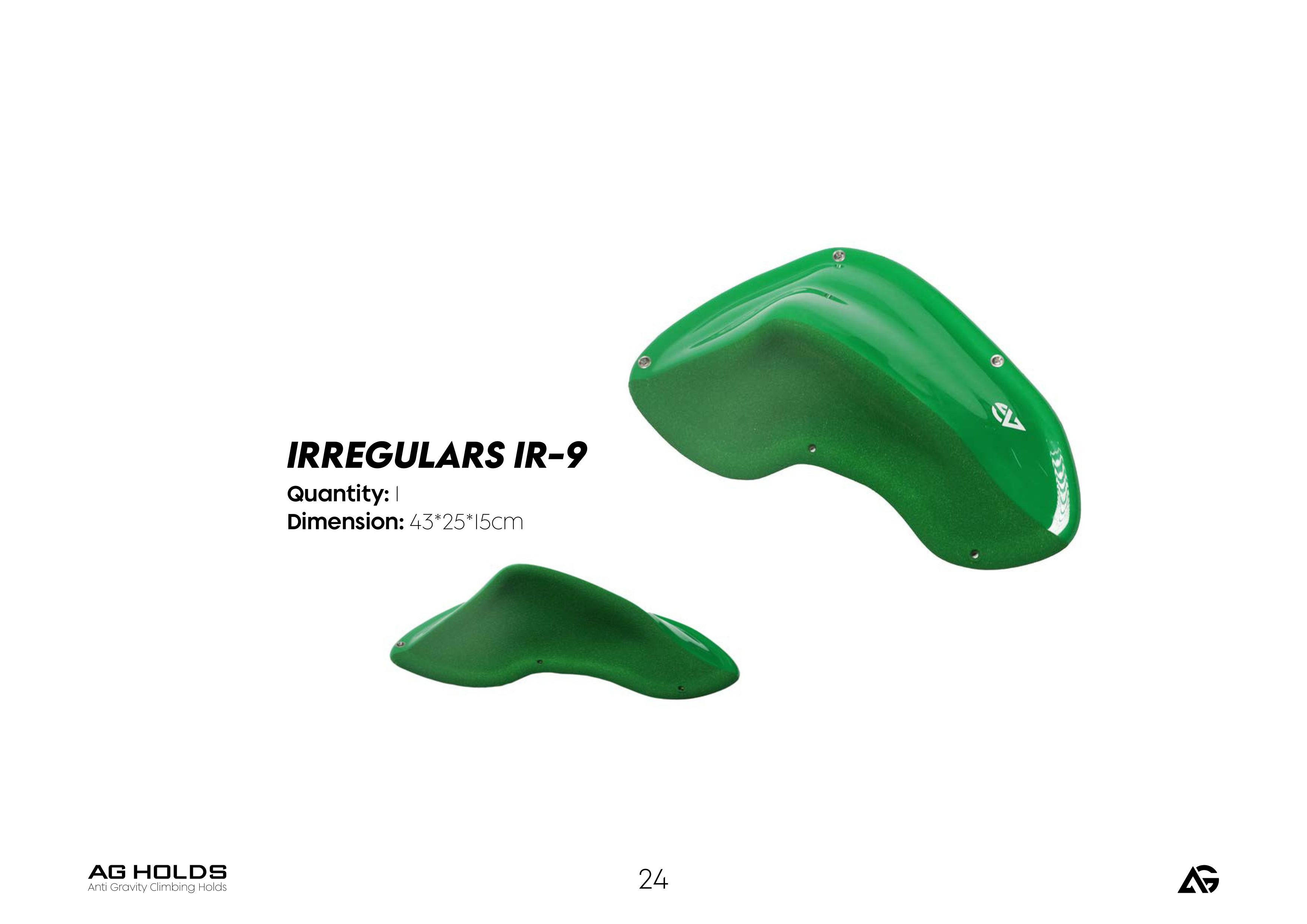 AG HOLDS IRREGULARS IR-9