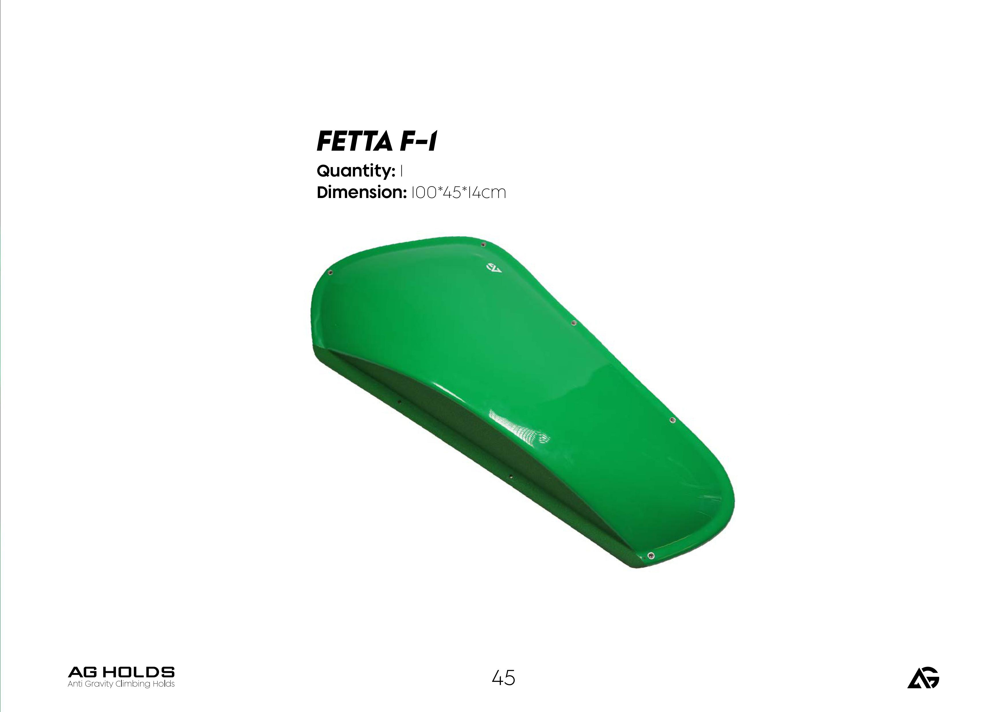 AG HOLDS FETTA F-1