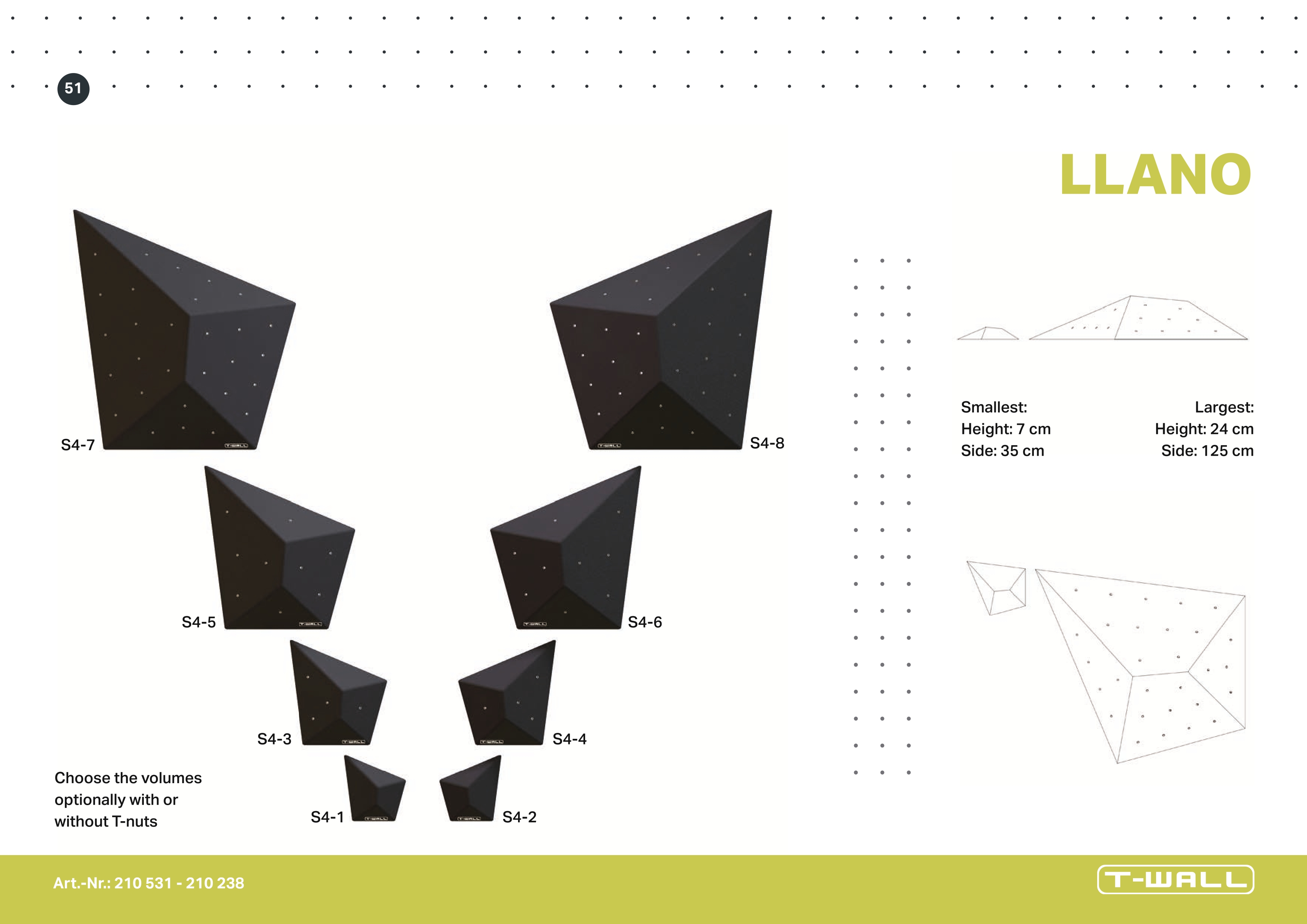 T-WALL CATARI LLANO S4-5