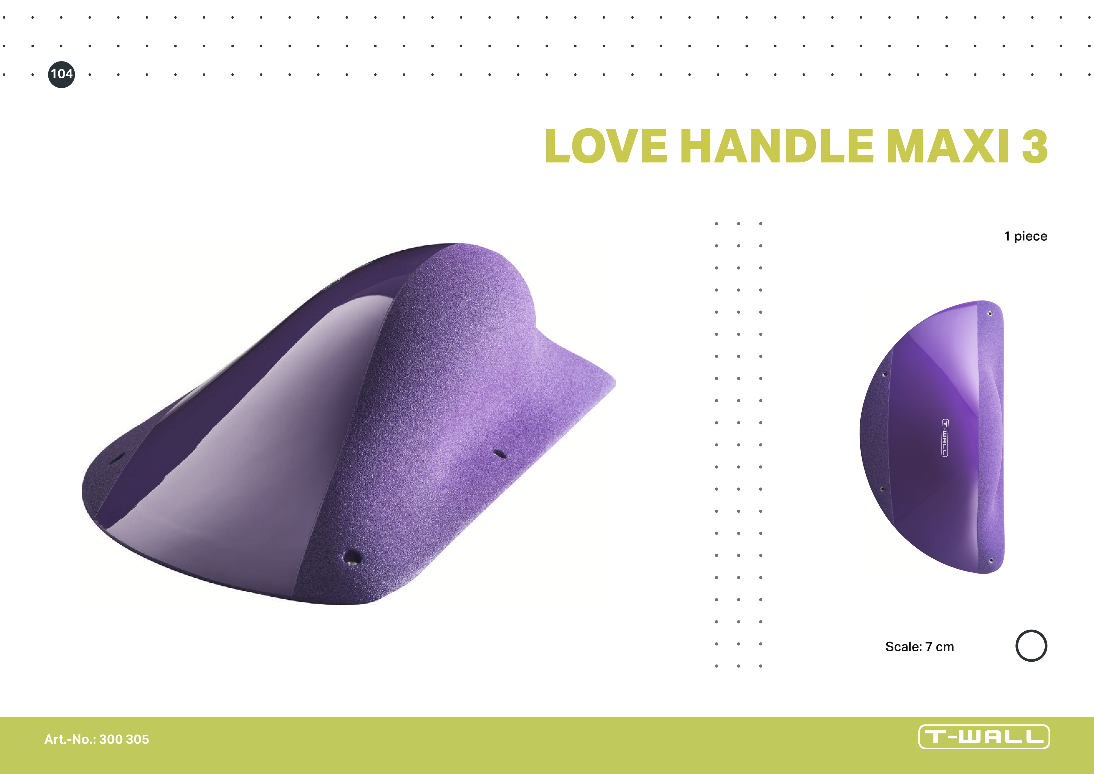 T-WALL LOVE HANDLE MAXI 3