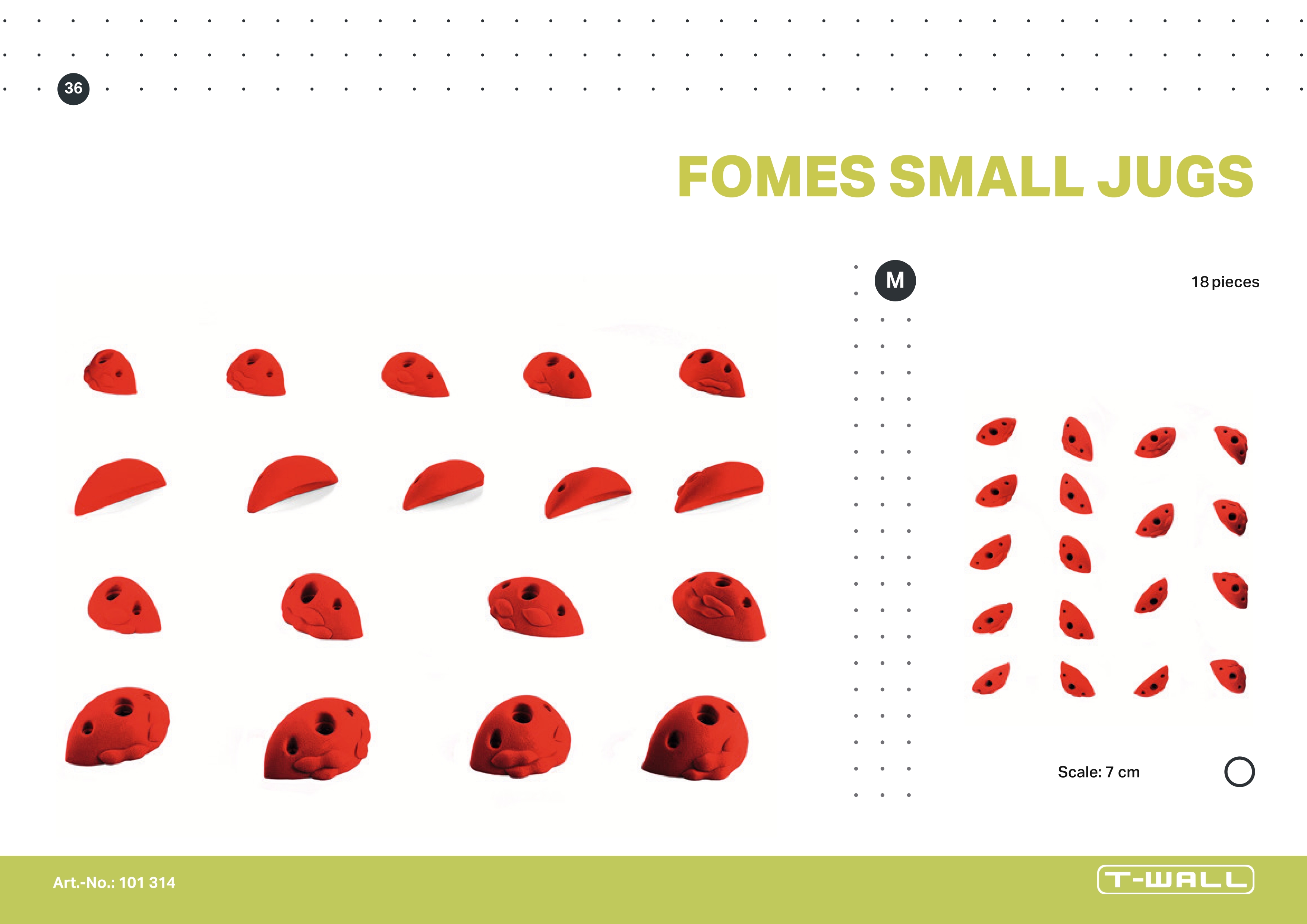T-WALL FOMES SMALL JUGS