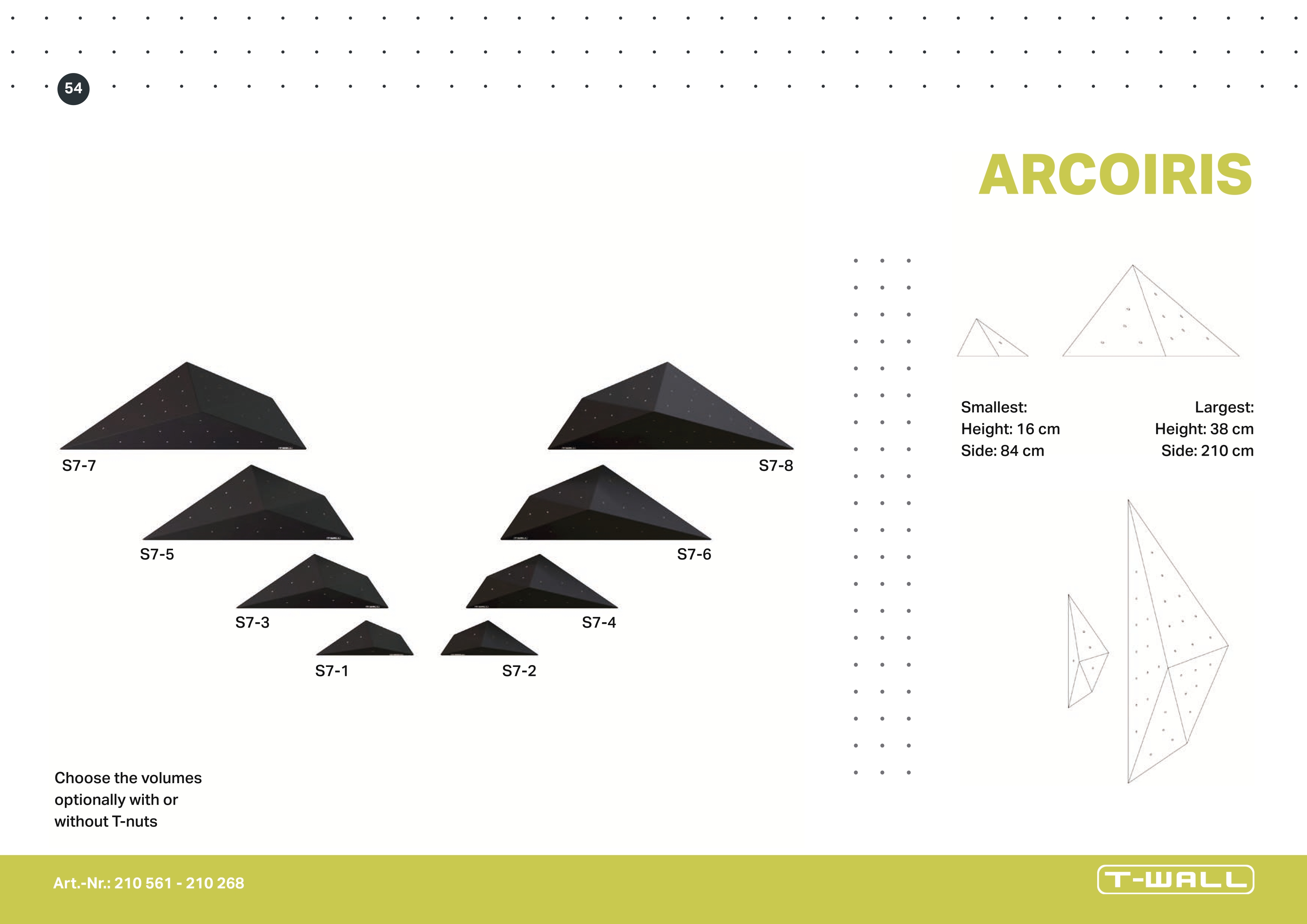 T-WALL CATARI ARCOIRIS S7-7