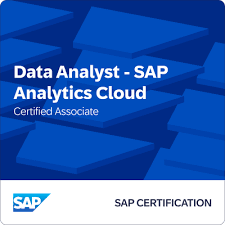Certificat Data Analyst - SAP Analytics Cloud