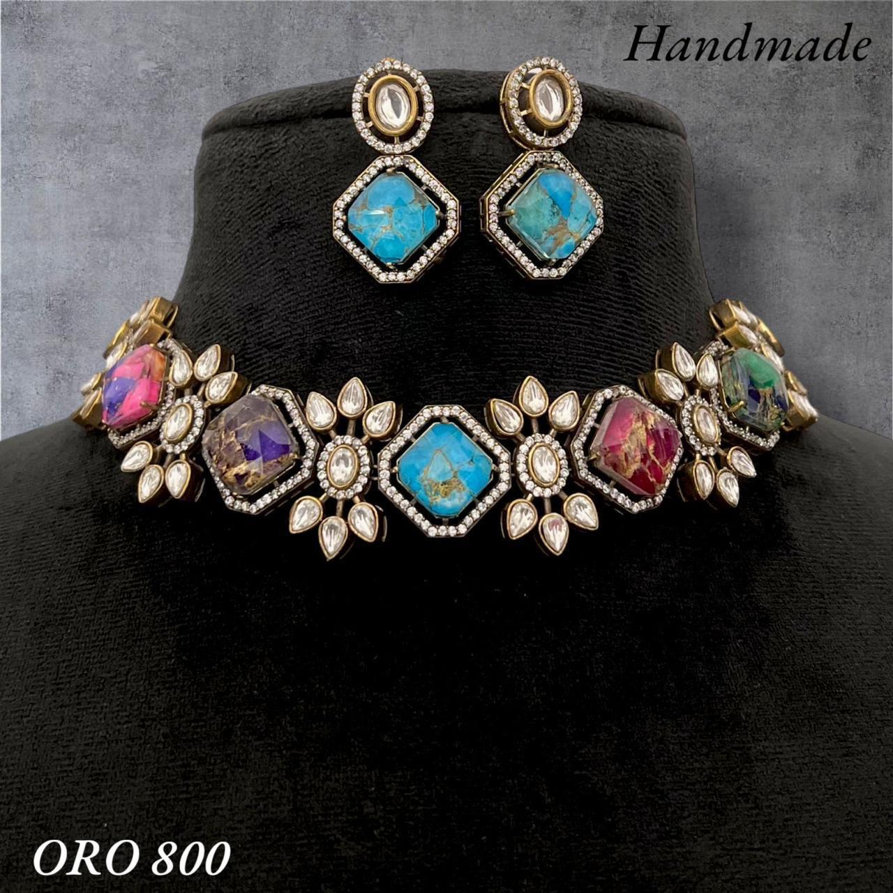 Handmade Gemstone Necklace Set