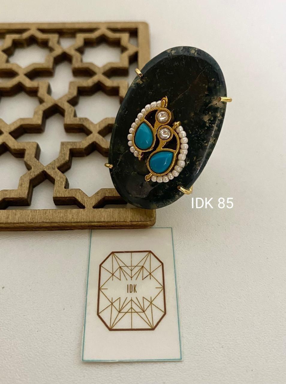 Elegant Turquoise and Pearl Ring