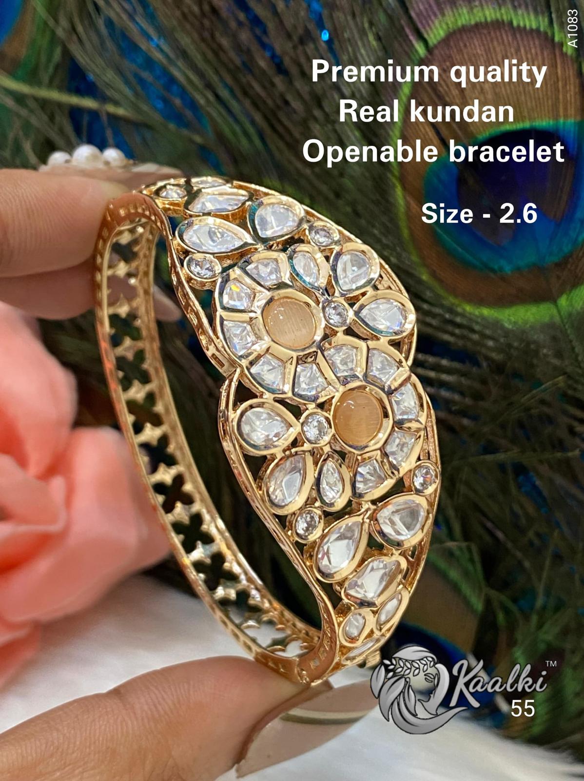Openable Kundan Bracelet 95