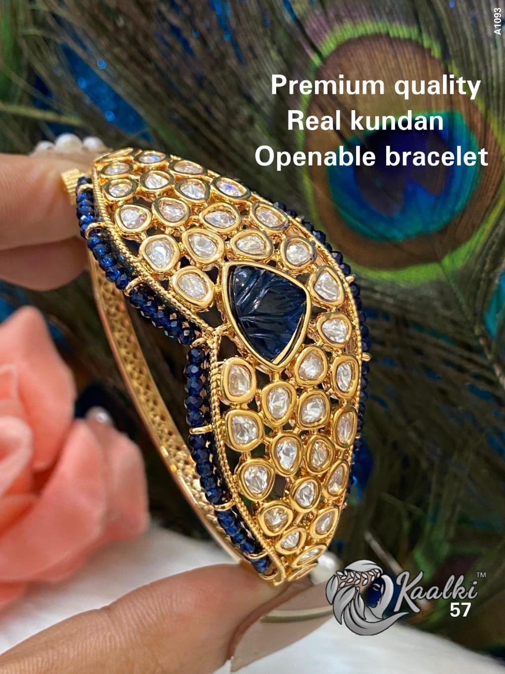 Kundan Openable Bracelet 57