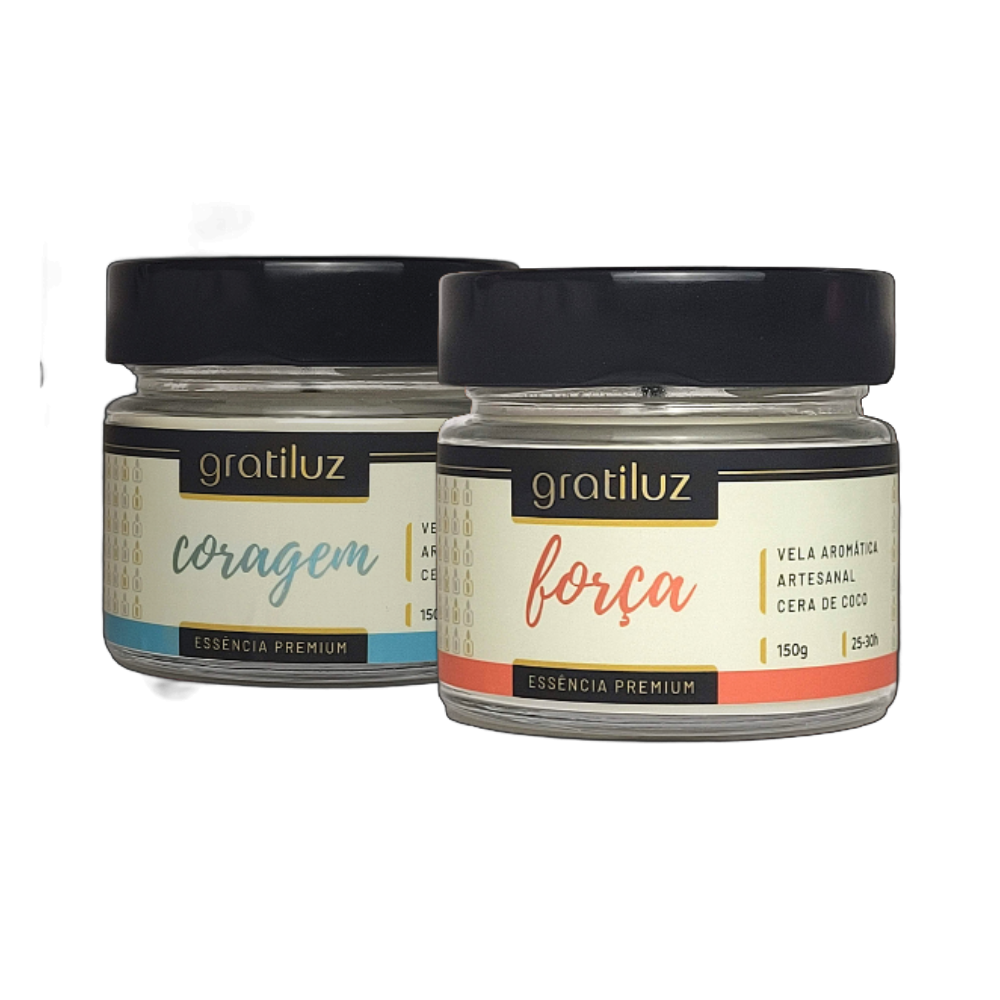 Kit Coragem + Força