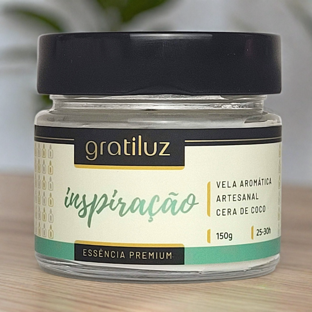 Vela Aromática Inspiração – Jasmim & Criatividade