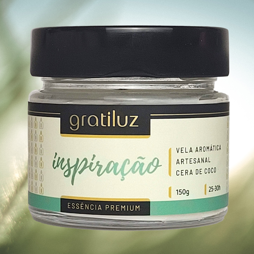 Vela Aromática Inspiração – Jasmim & Criatividade